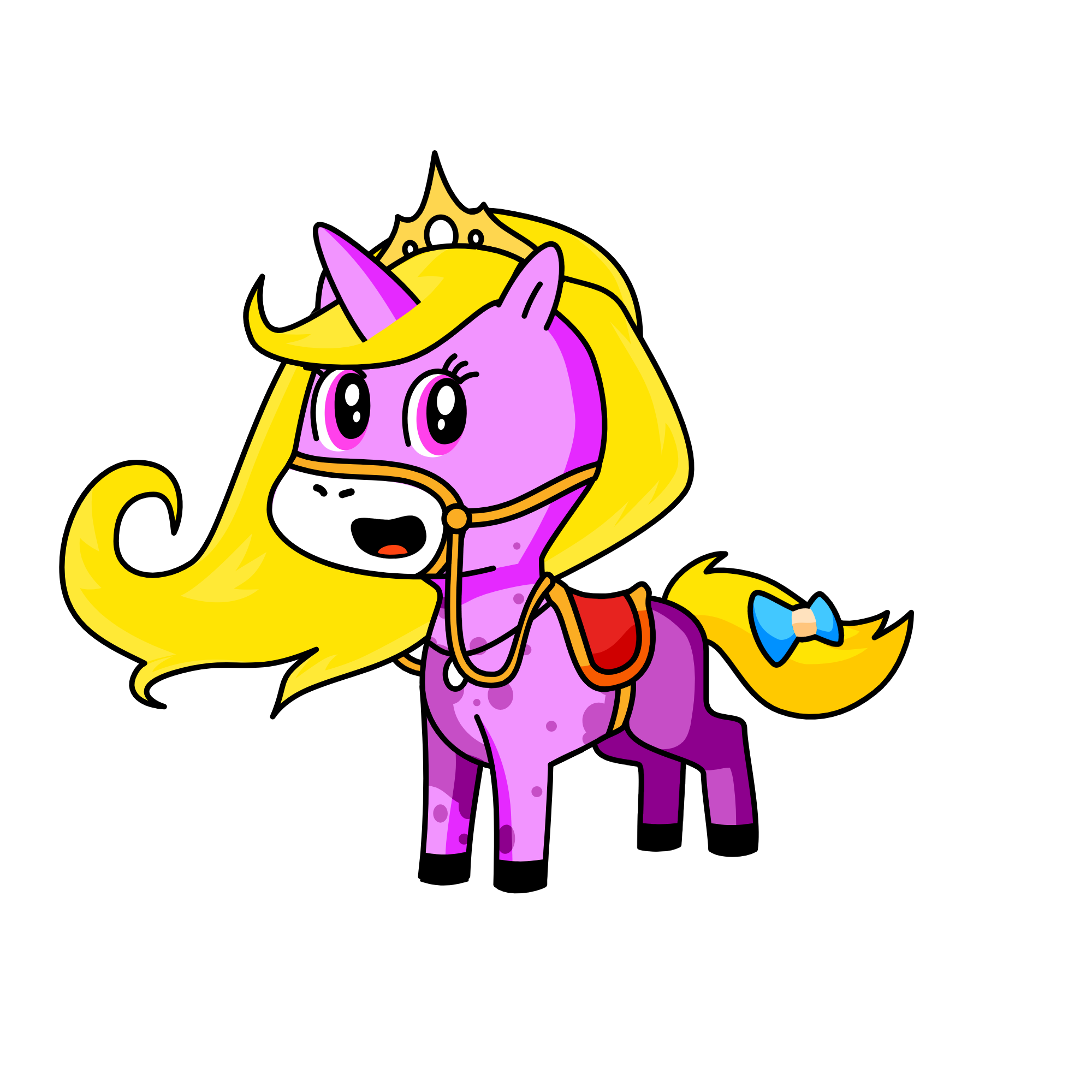 the queen of unicorn annette, the unicorn