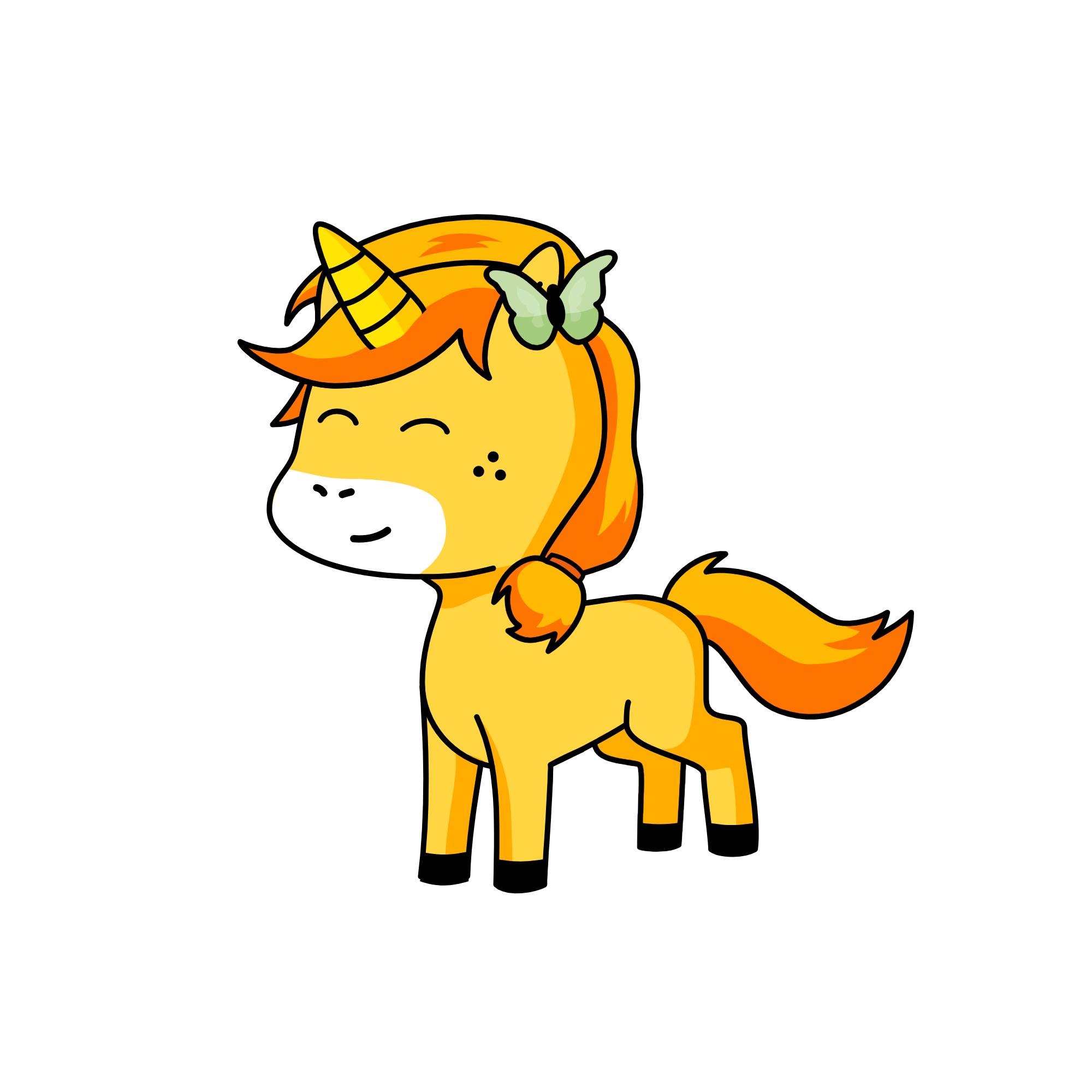 Sunny, the unicorn
