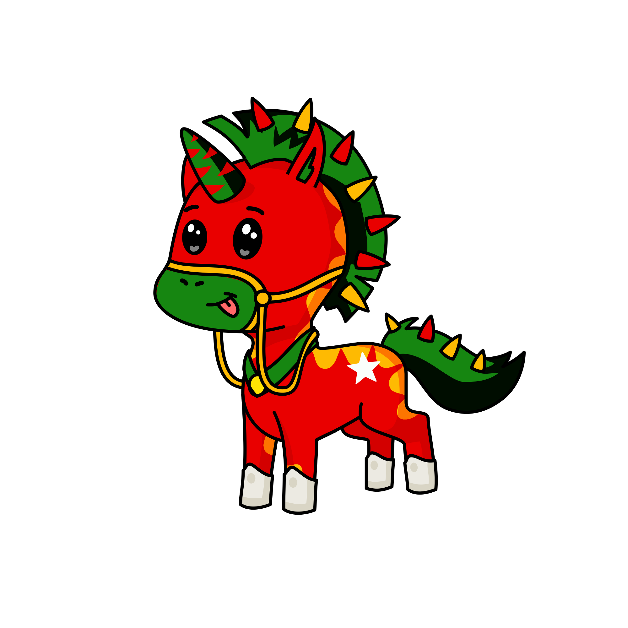 Chrismascorn, the unicorn