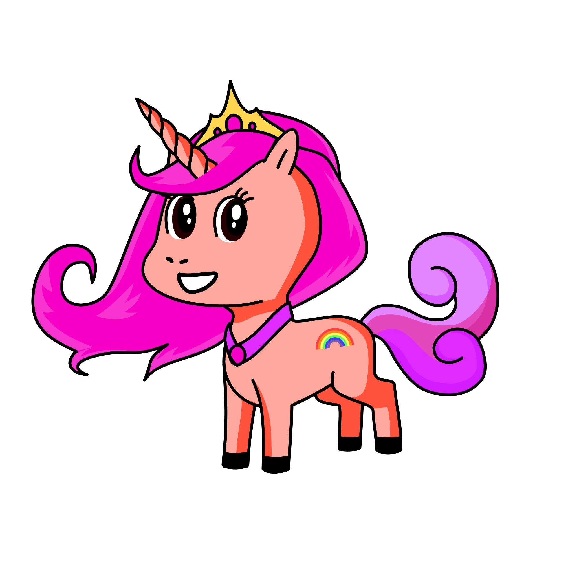 Princess Liyana, the unicorn