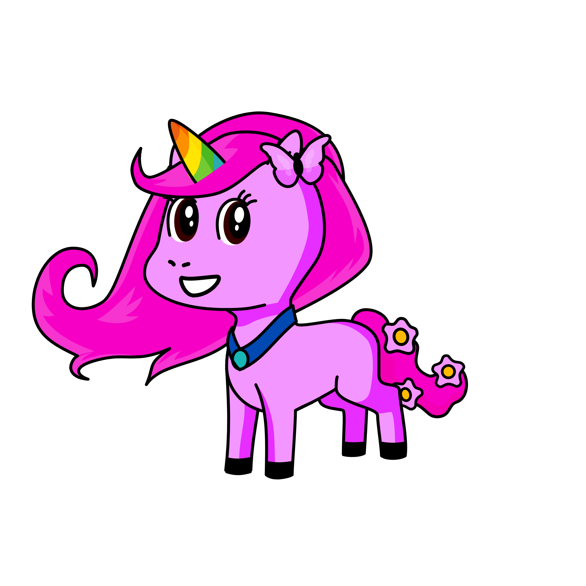 Princess Shriparvathi, the unicorn