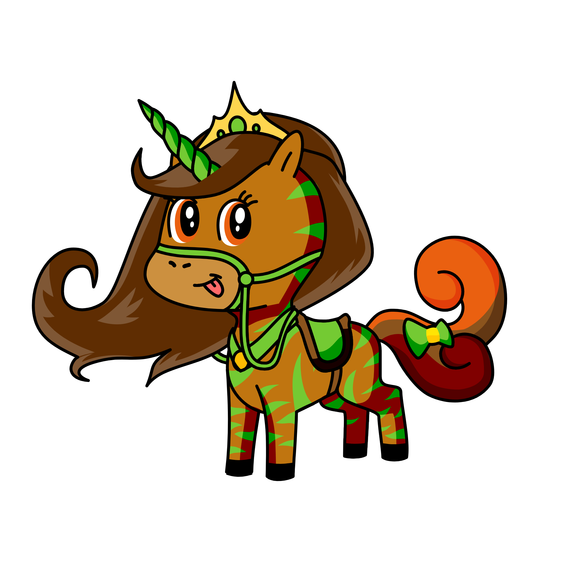 Clover Gem, the unicorn