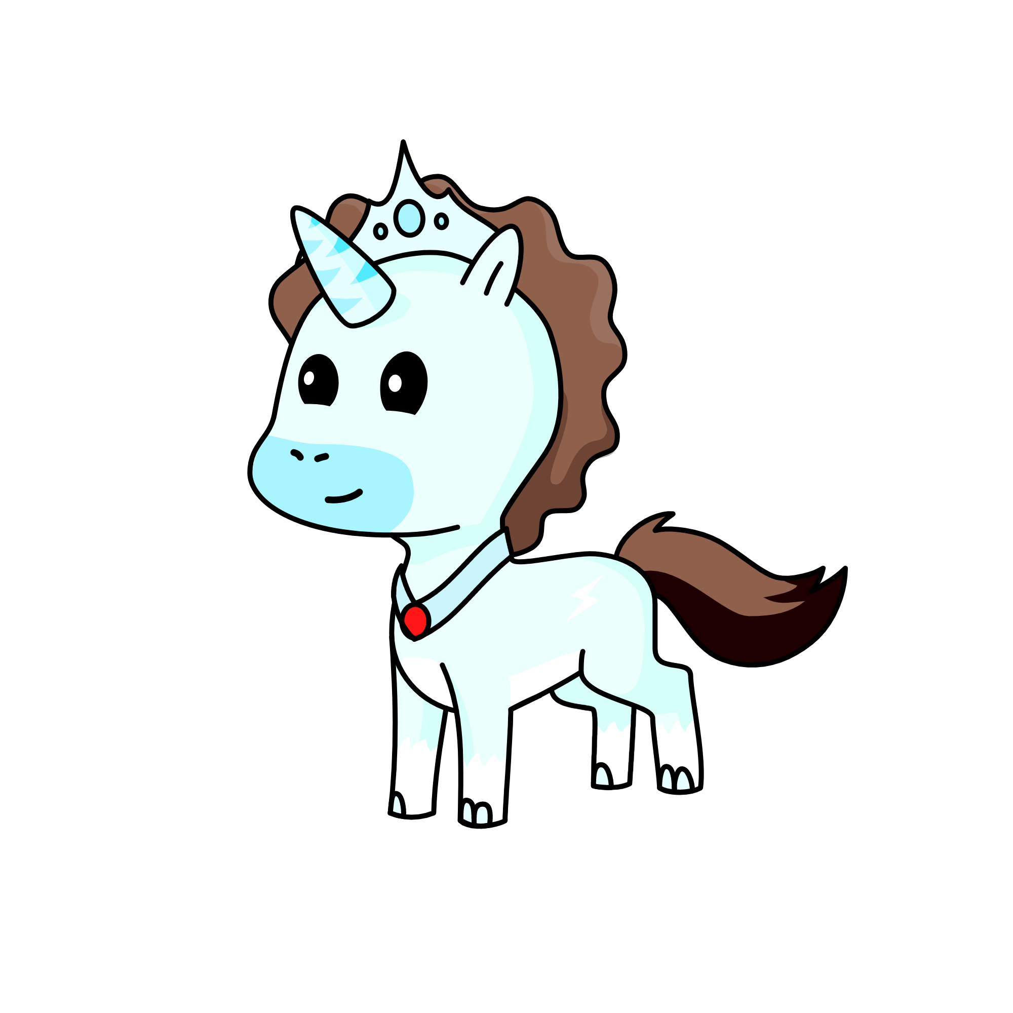 king of the snow, the unicorn