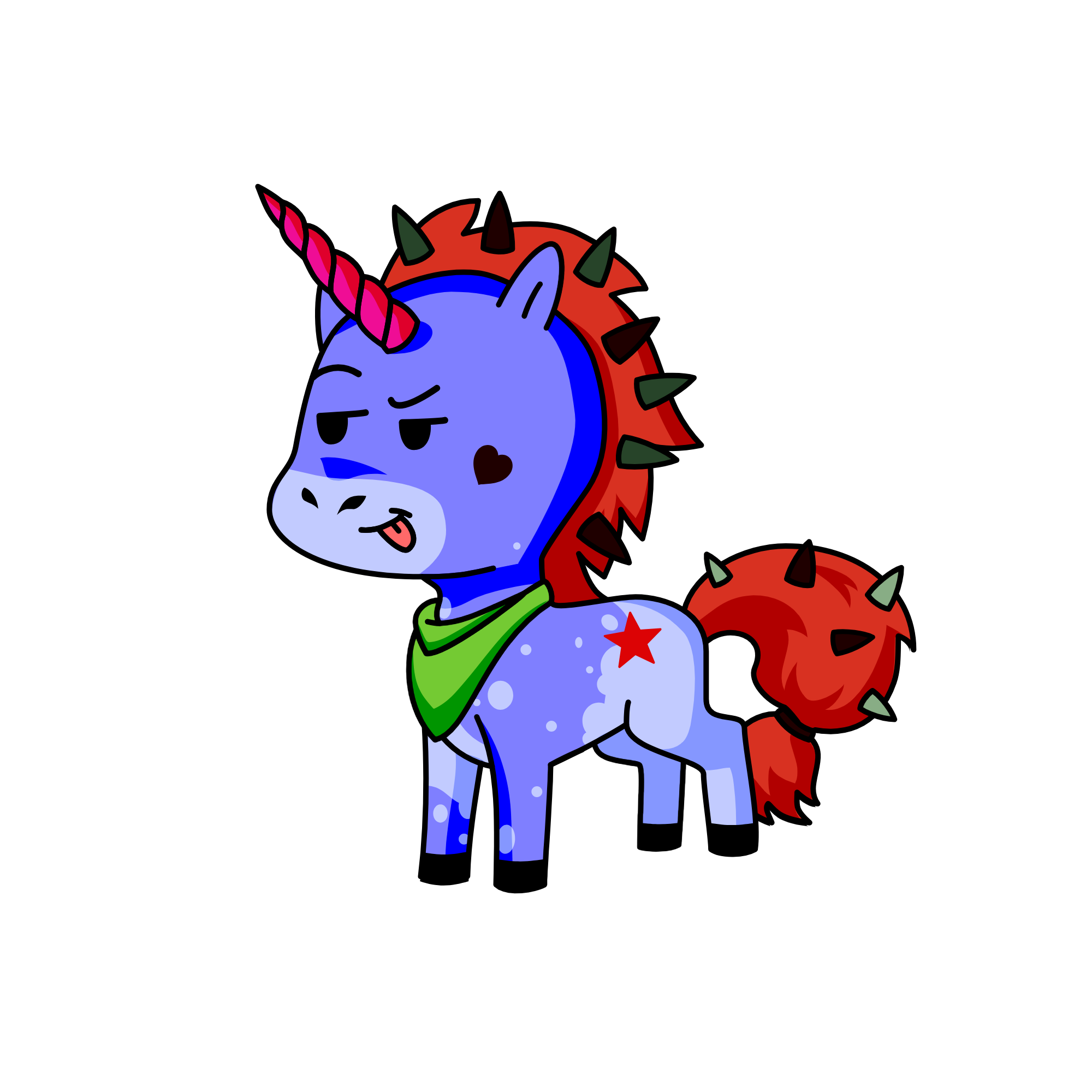 caci, the unicorn