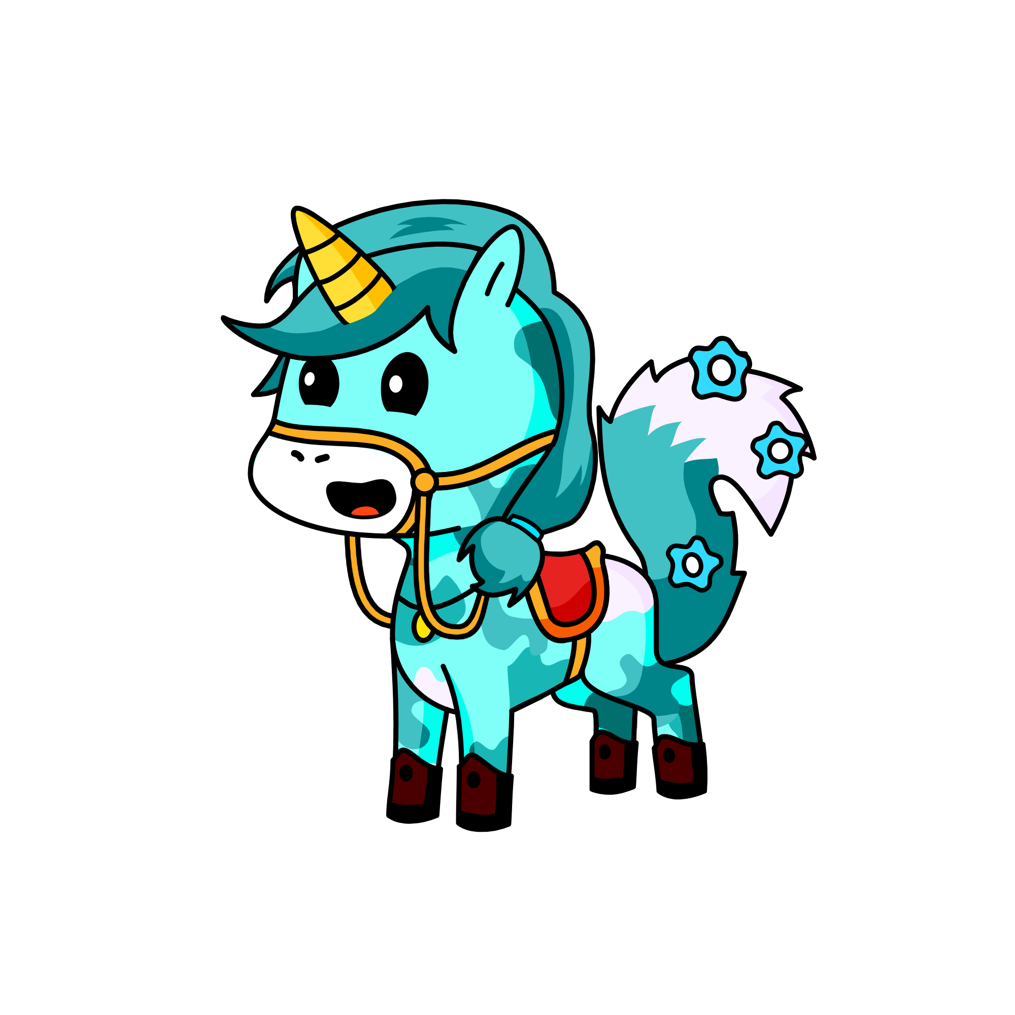 Snowy, the unicorn
