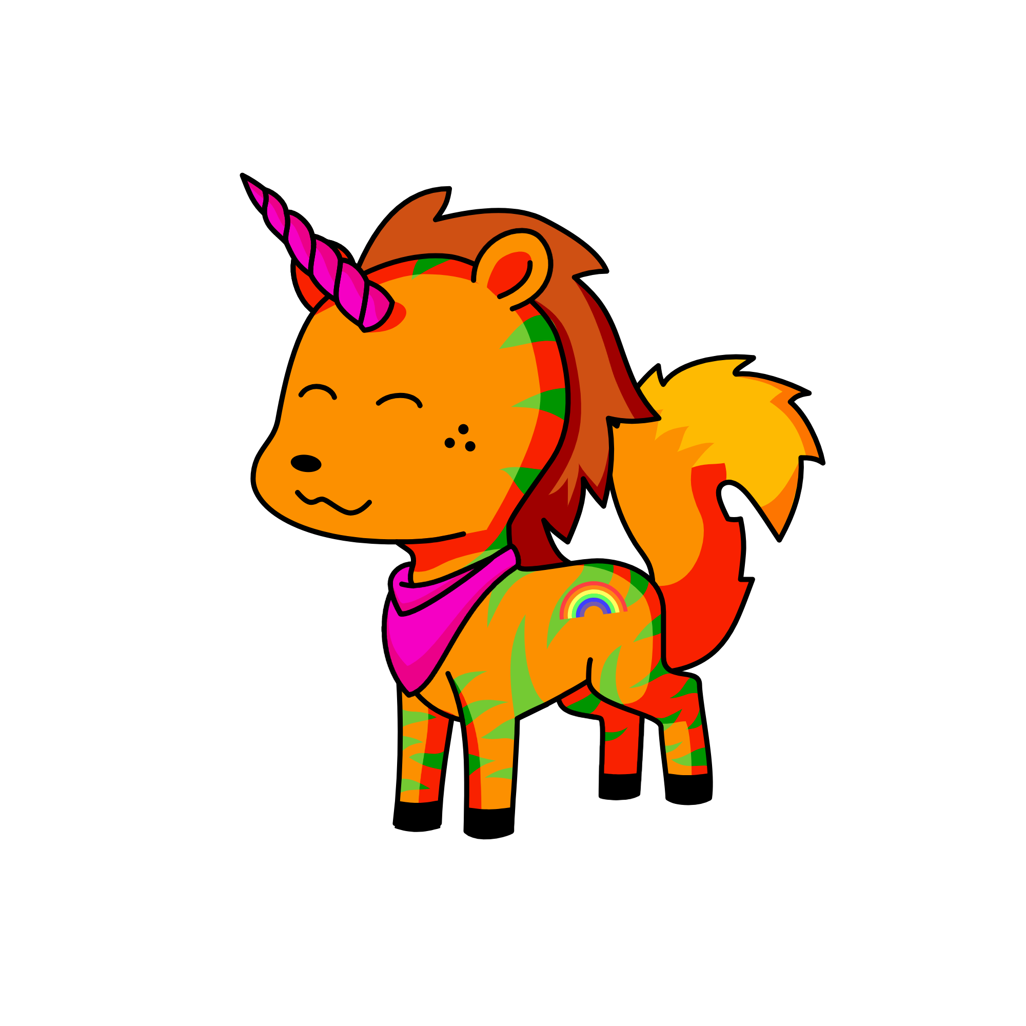 Todd Claws, the unicorn