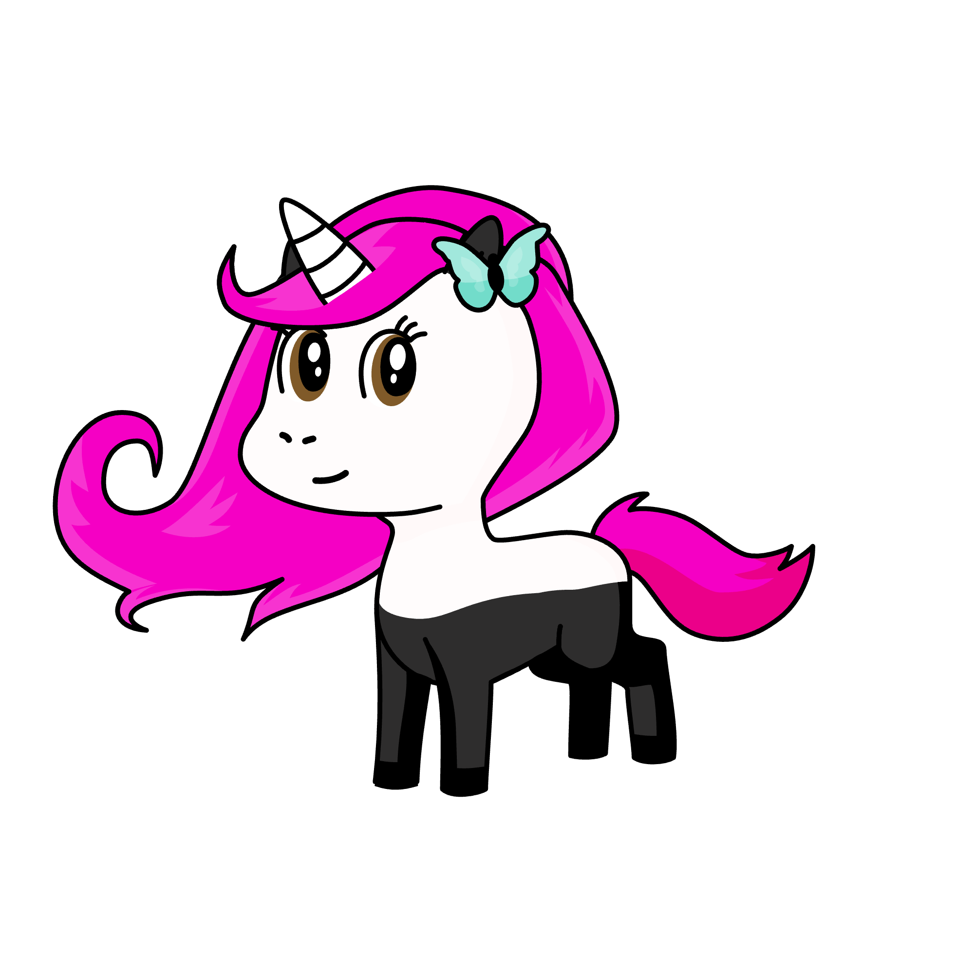 Dots, the unicorn
