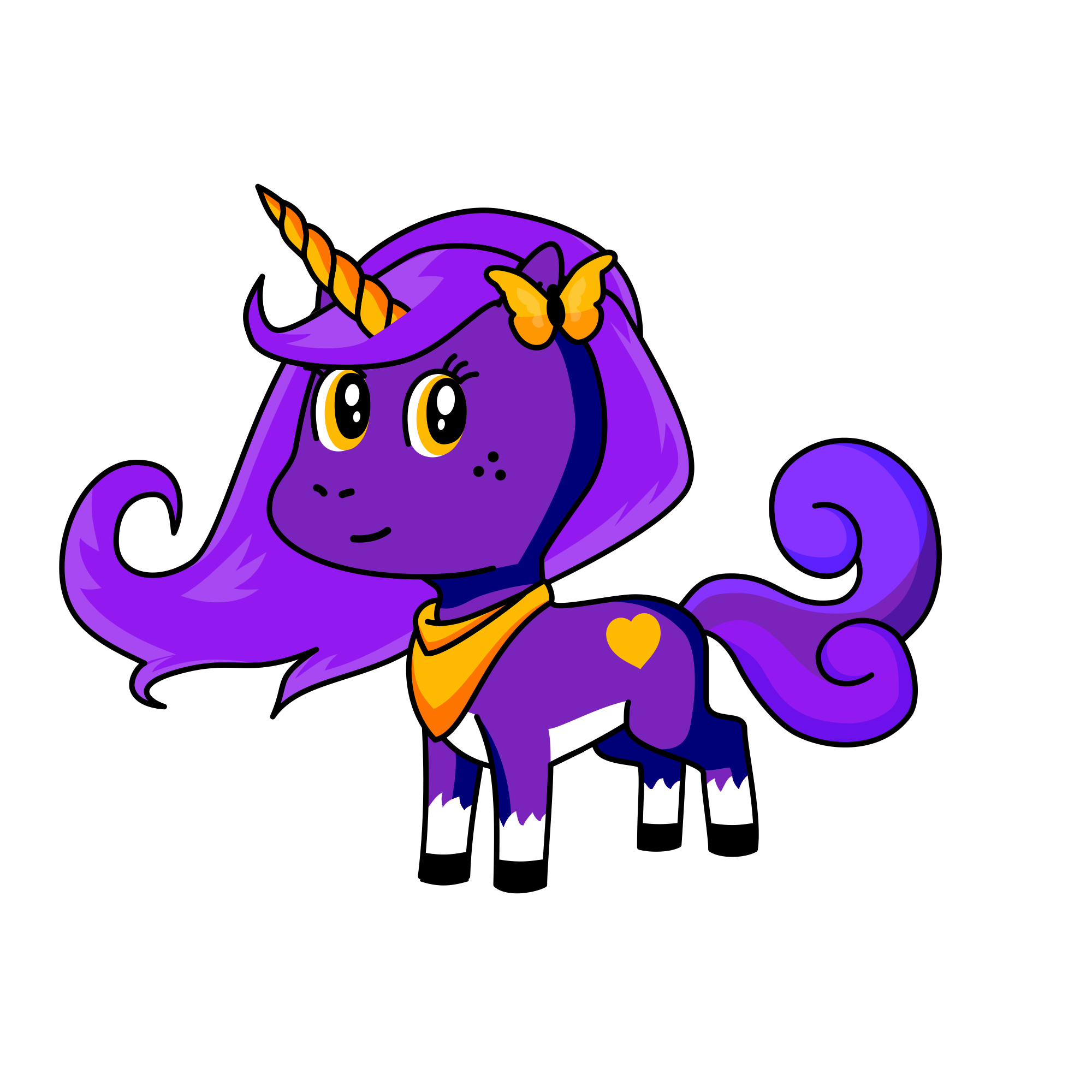Autumn, the unicorn