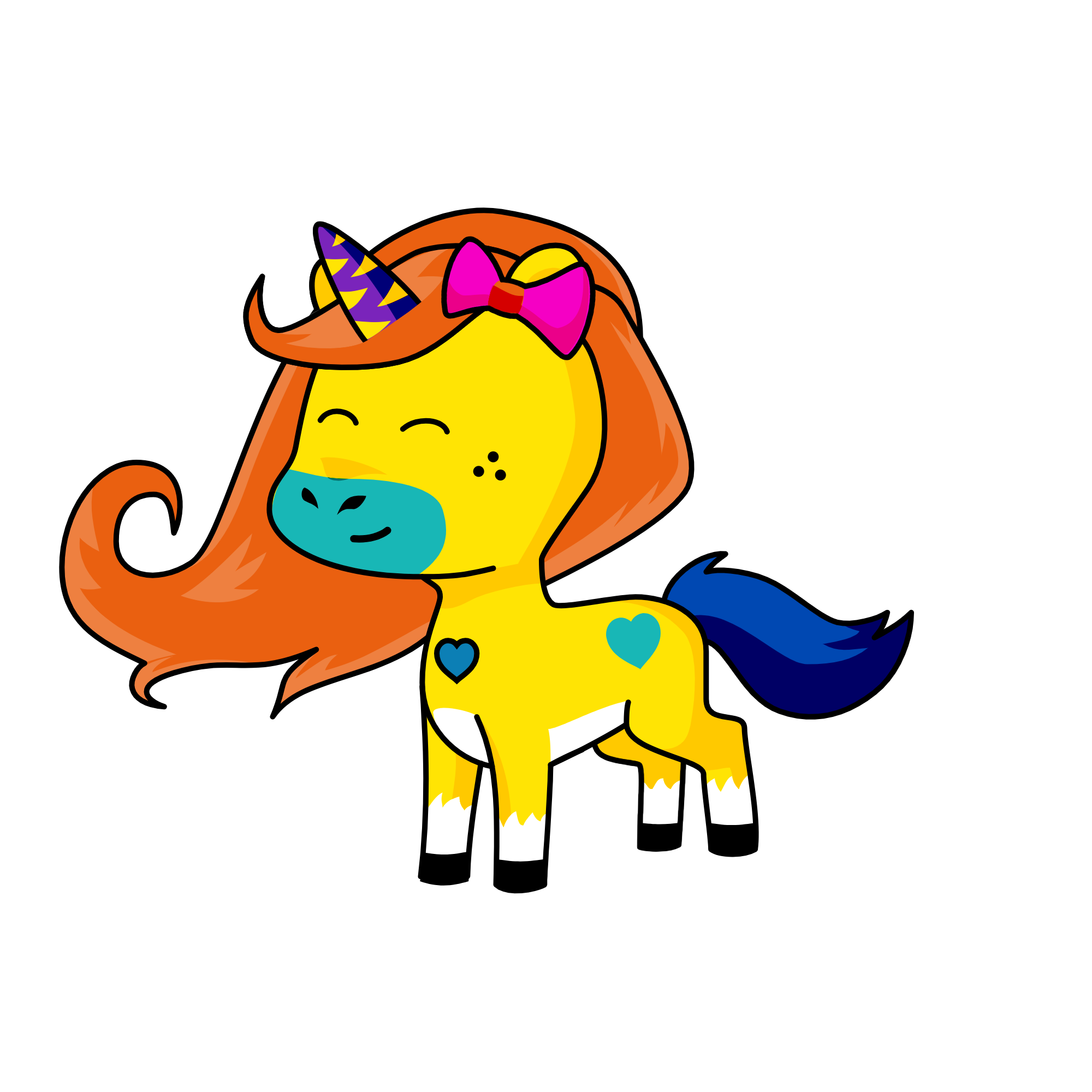 Binkie , the unicorn