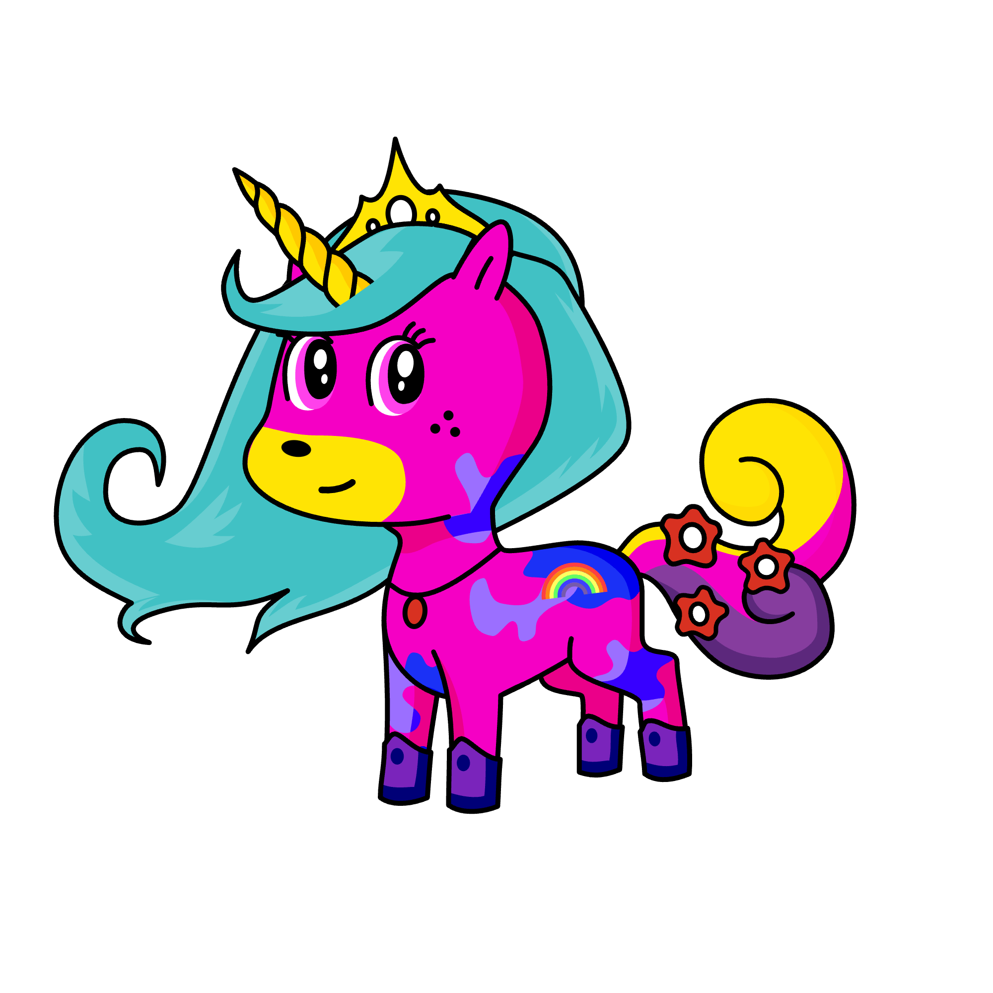 Mora, the unicorn