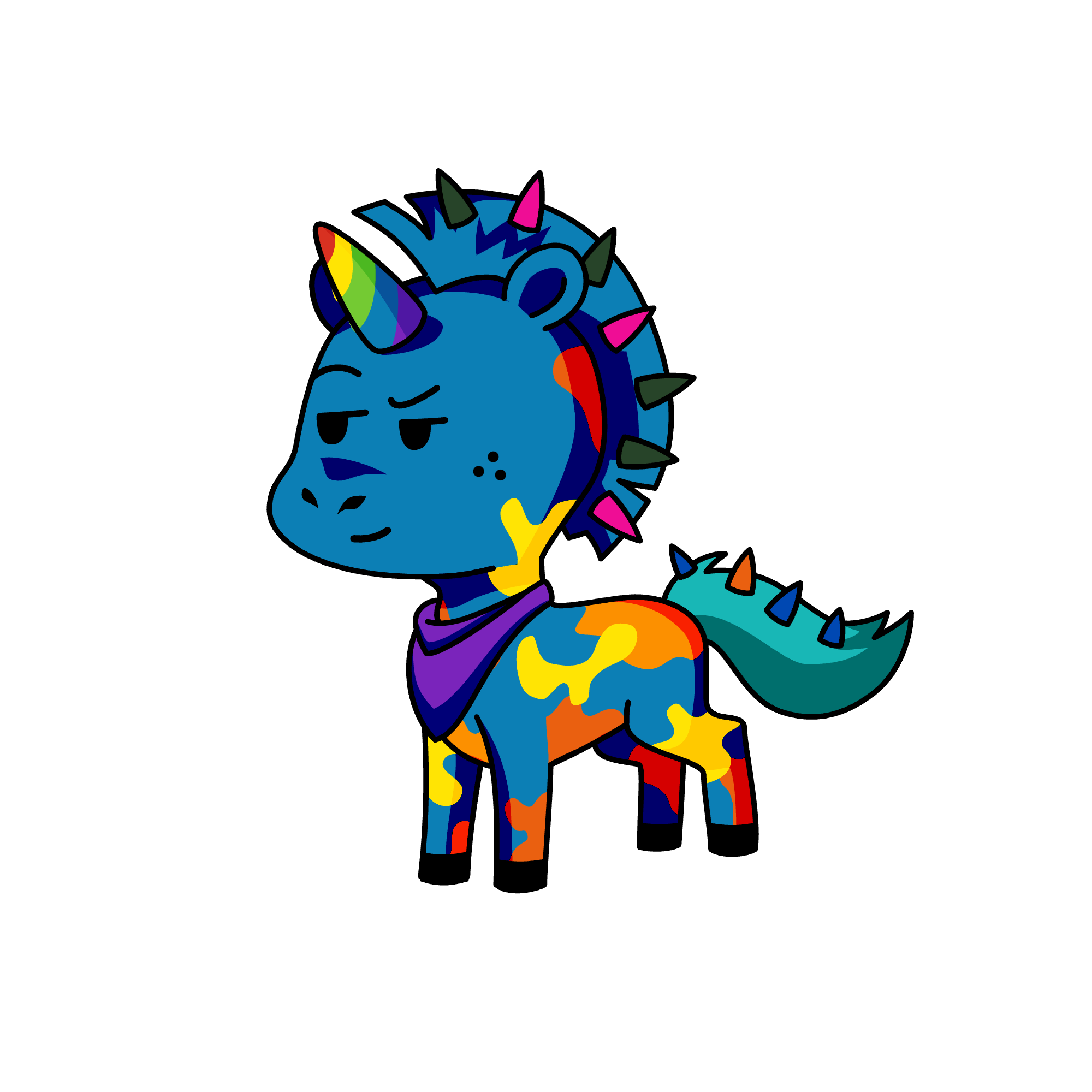 Manchitas, the unicorn