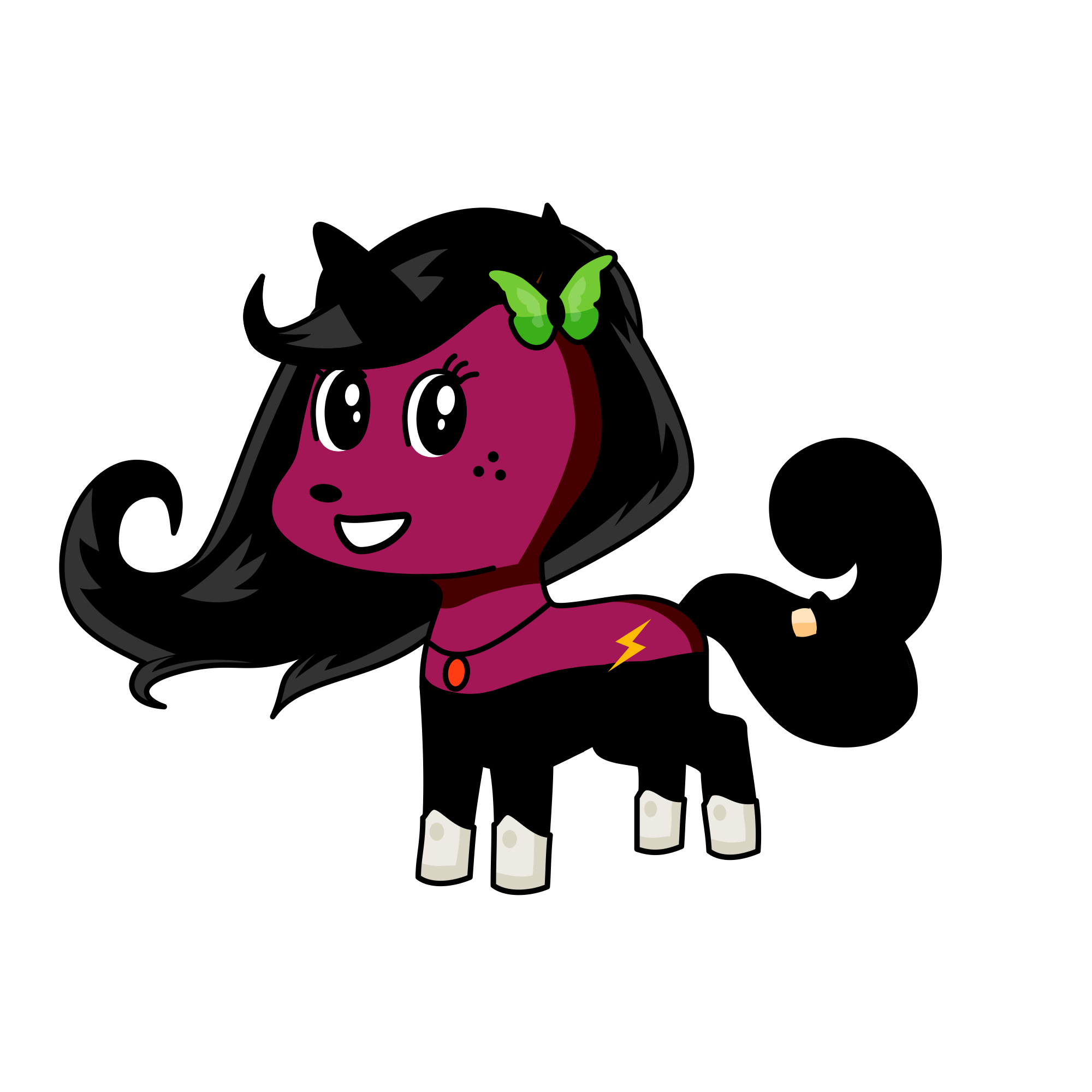 Luna, the unicorn