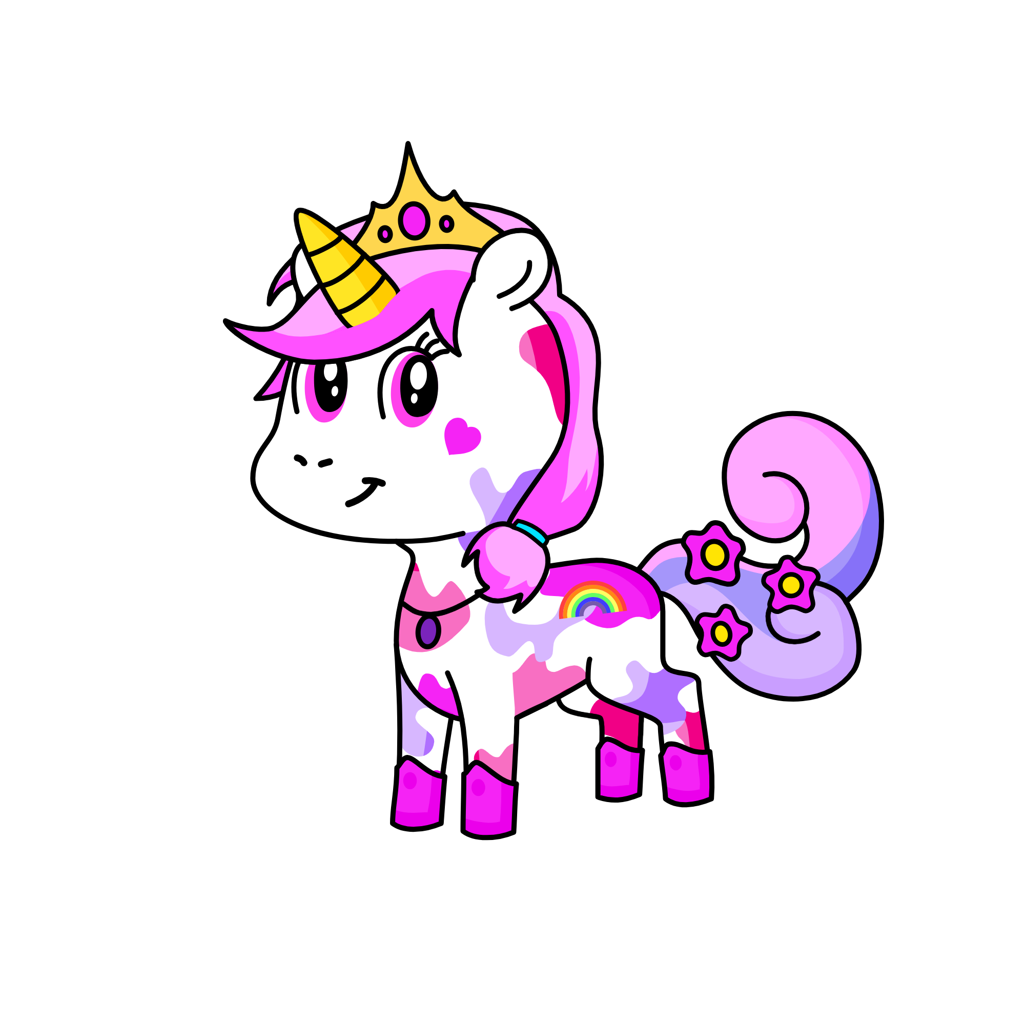 Princess Juniper of Ponylandia, the unicorn
