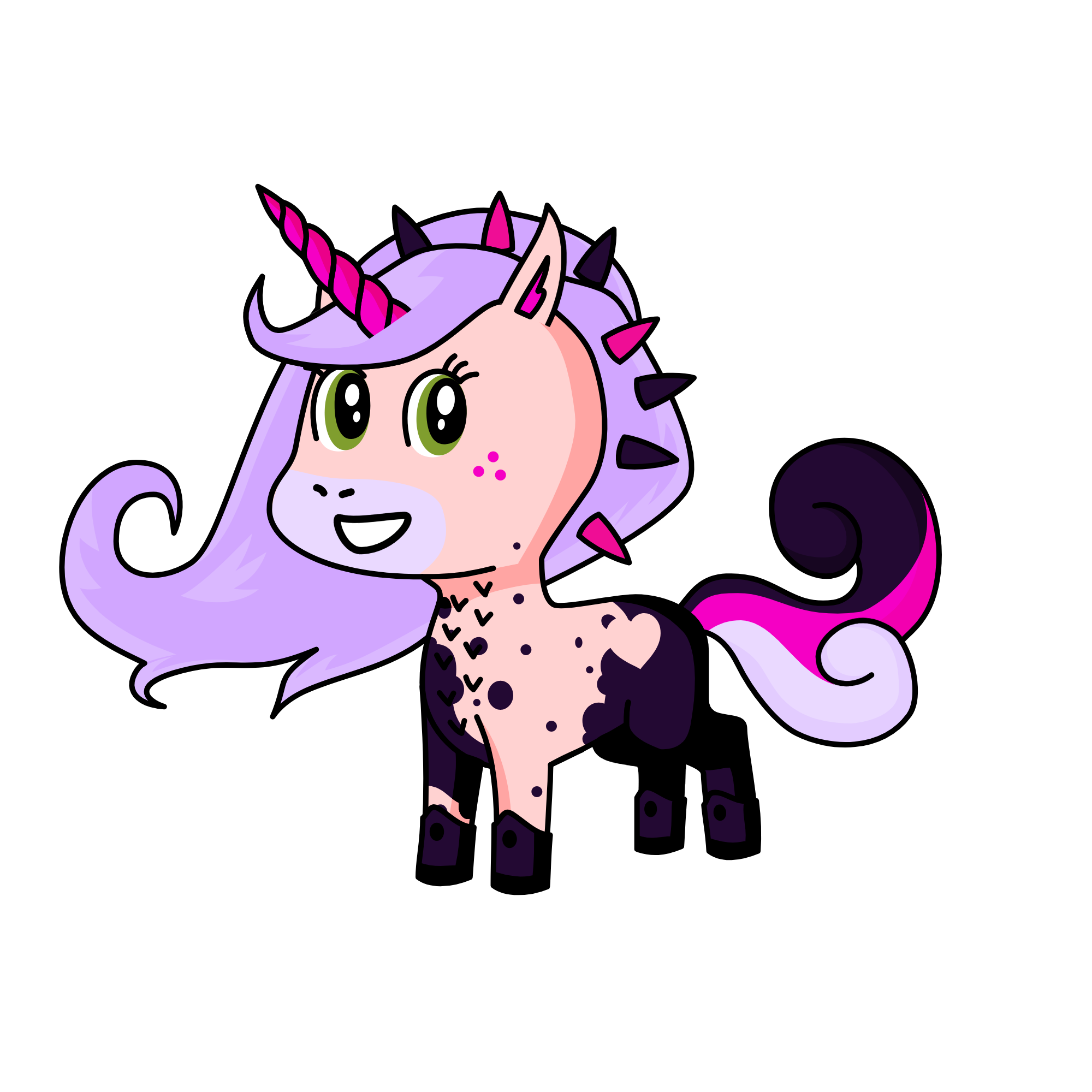 Beans, the unicorn