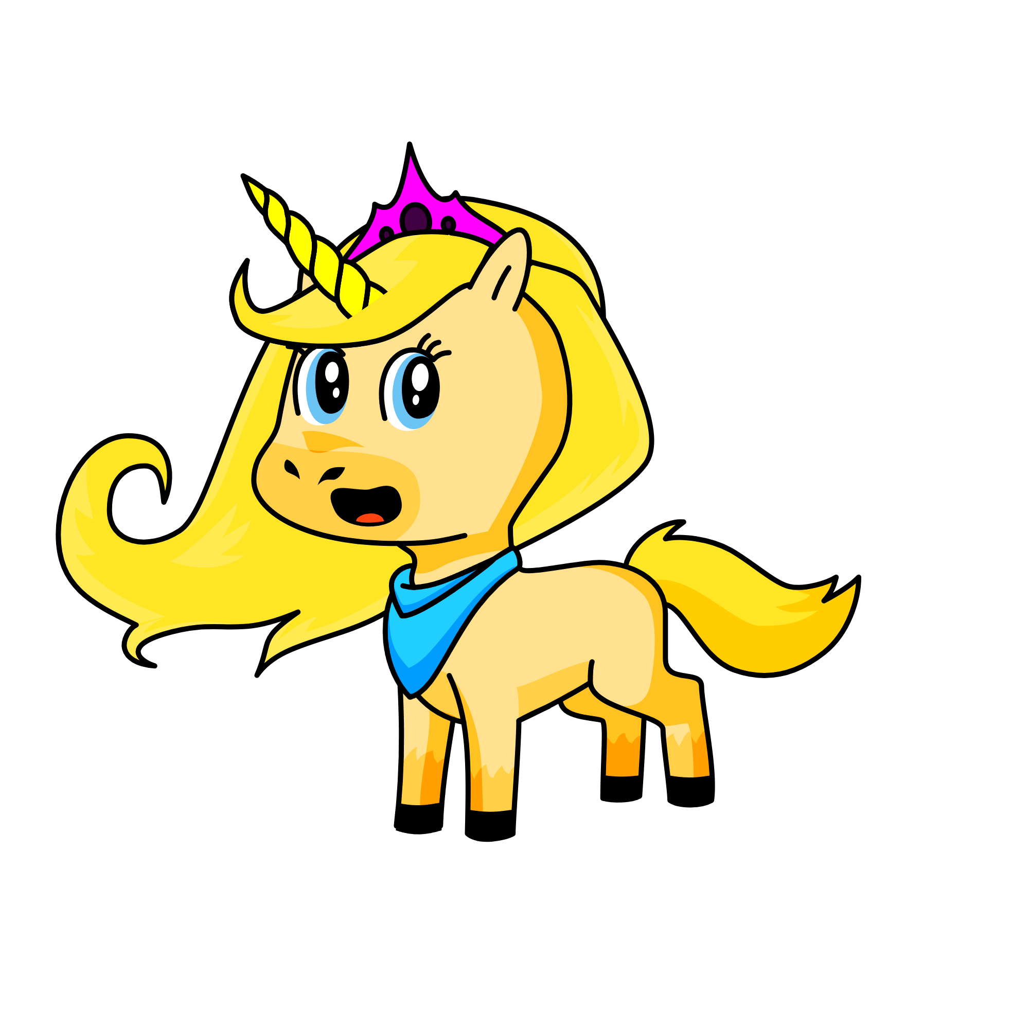 Sarah Brown, of elgoonishshive, the unicorn