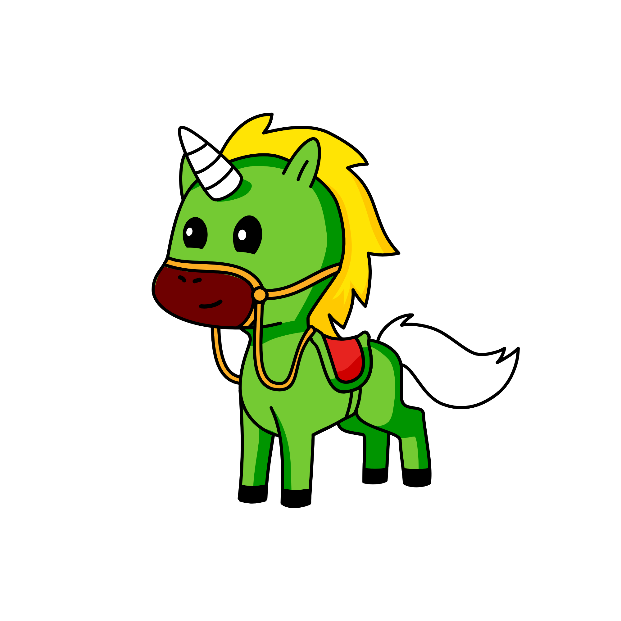 Nyanzi, the unicorn