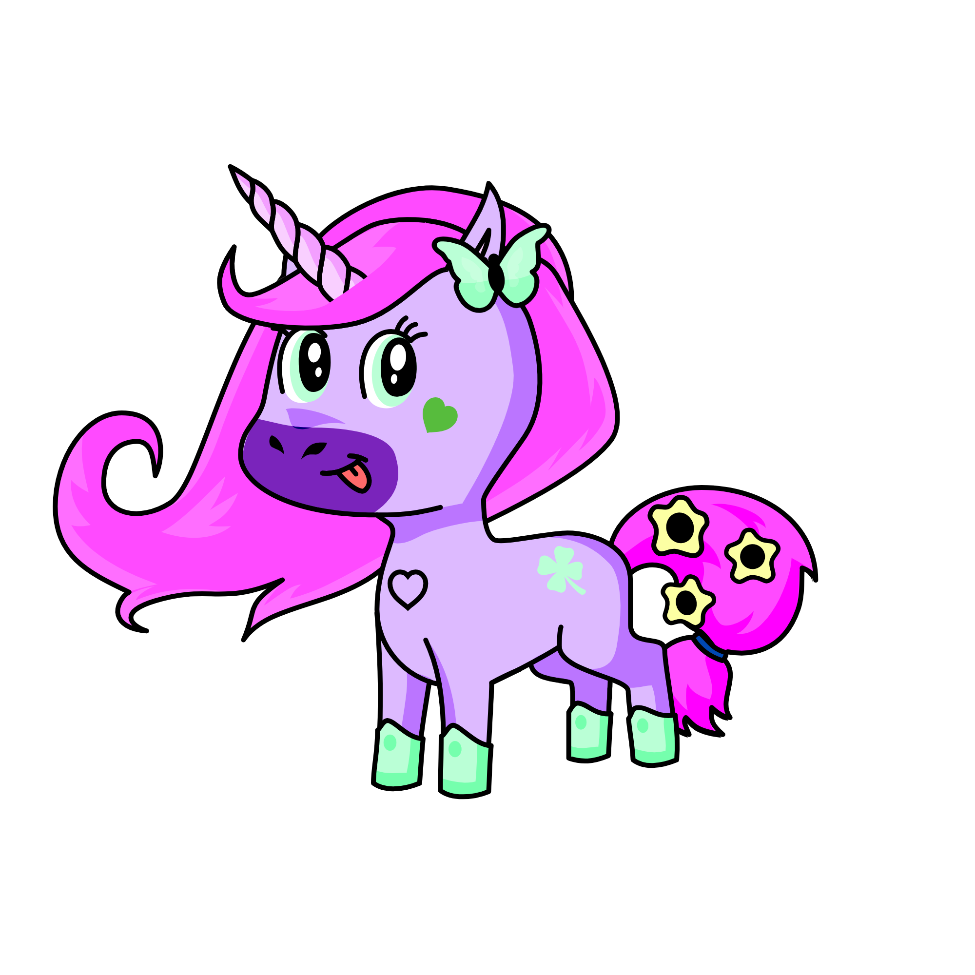 spring, the unicorn