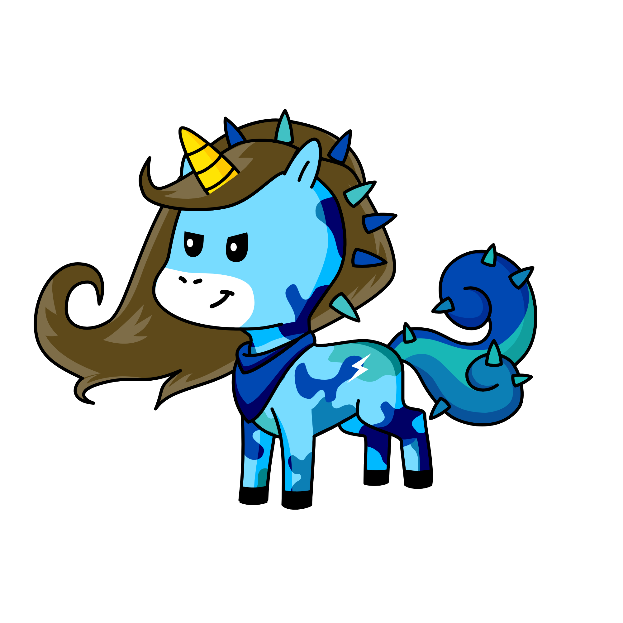 Midnight, the unicorn