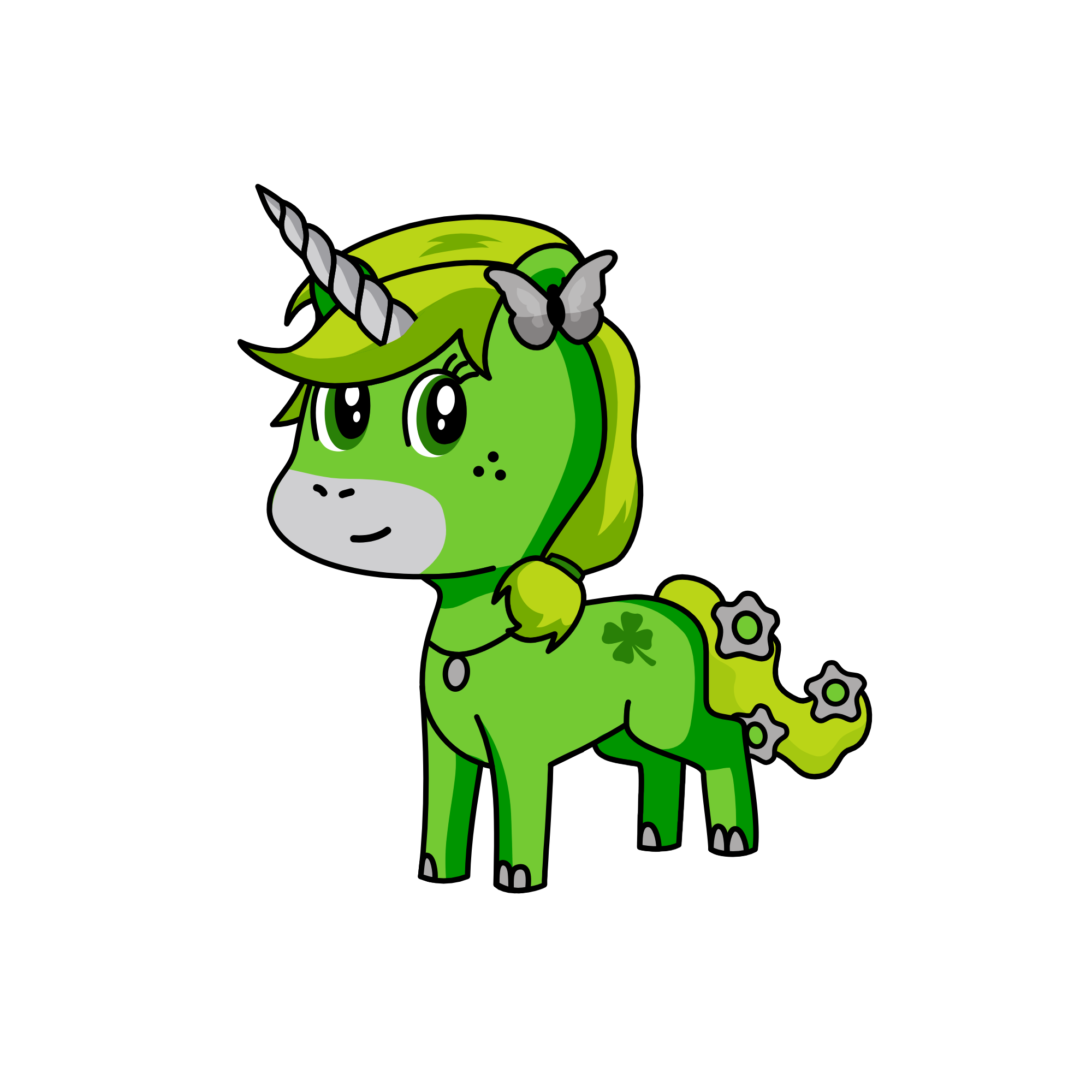 Slytherin, the unicorn