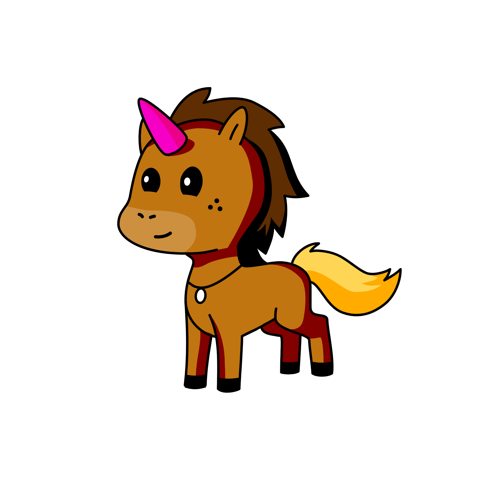 summer, the unicorn