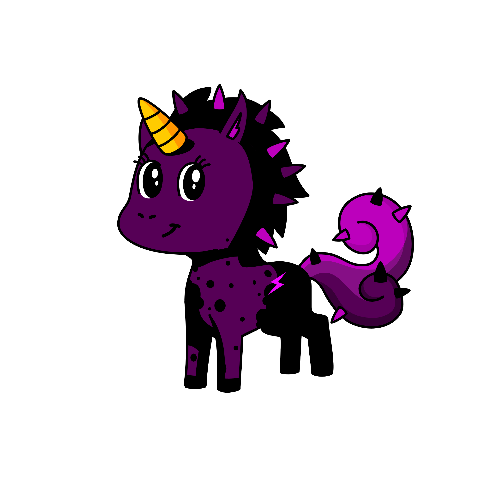 Sky, the unicorn
