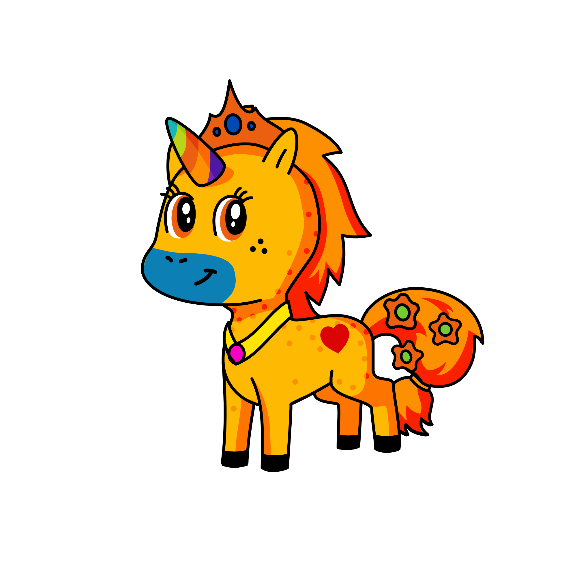 Poky, the unicorn