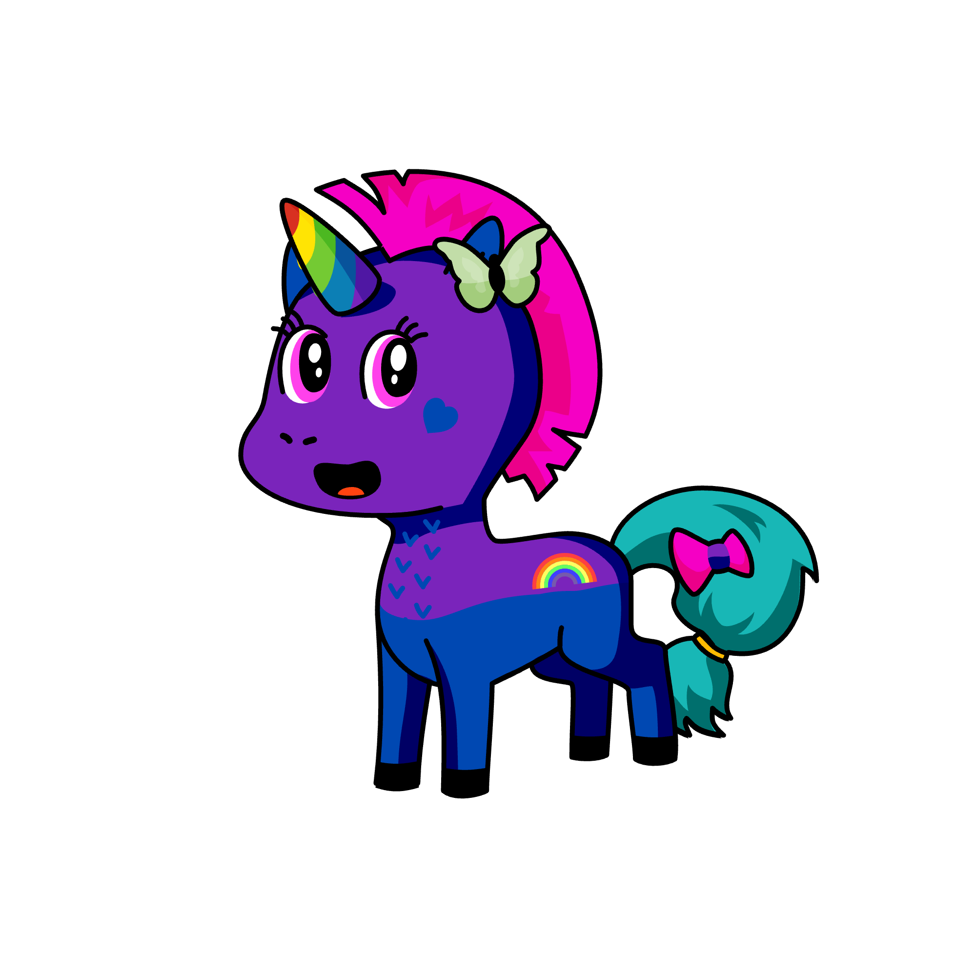 CornyOne, the unicorn