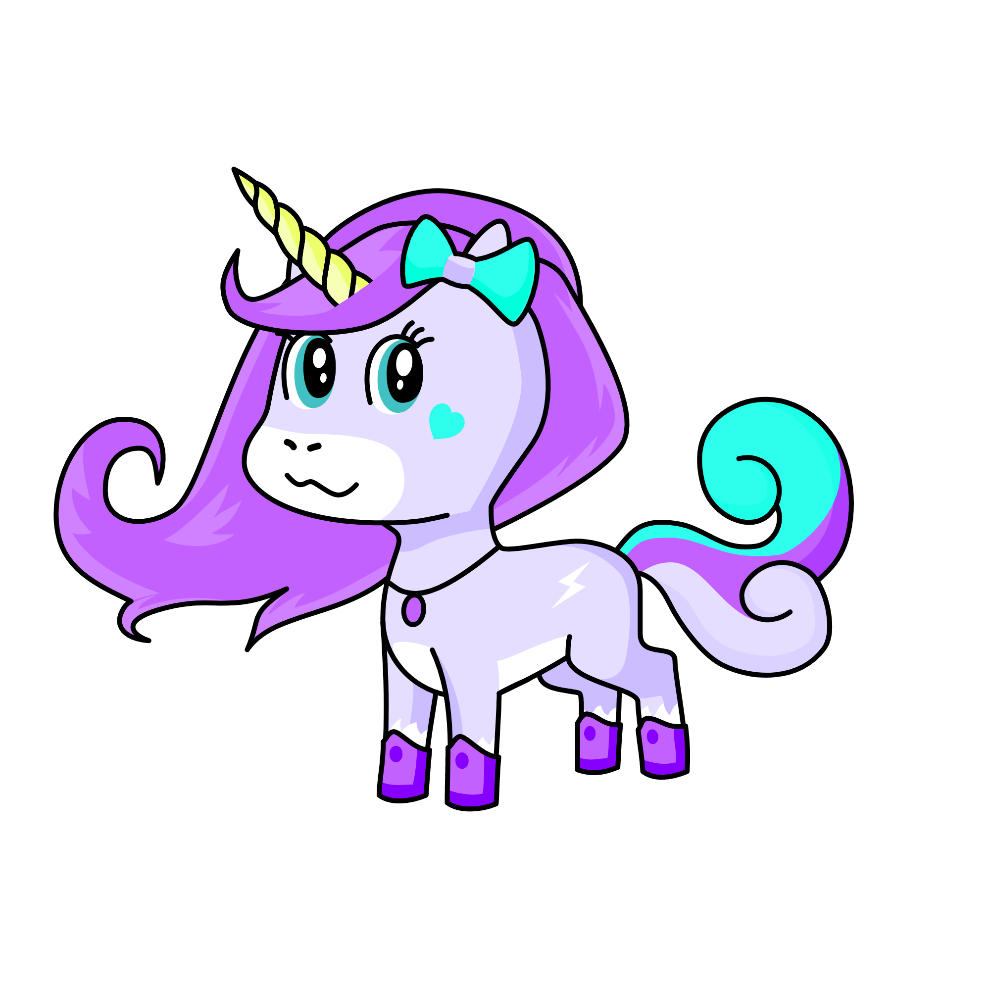 Raindow_princess, the unicorn