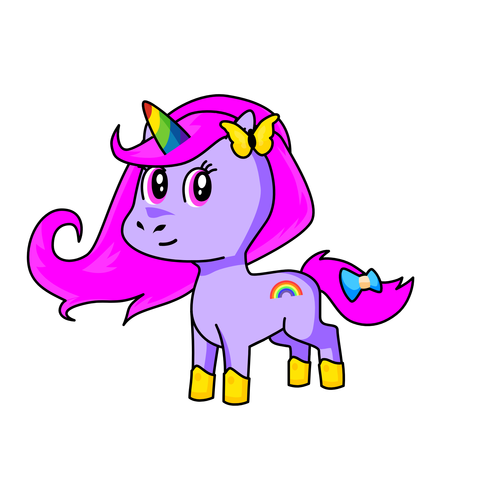 Yazzi , the unicorn