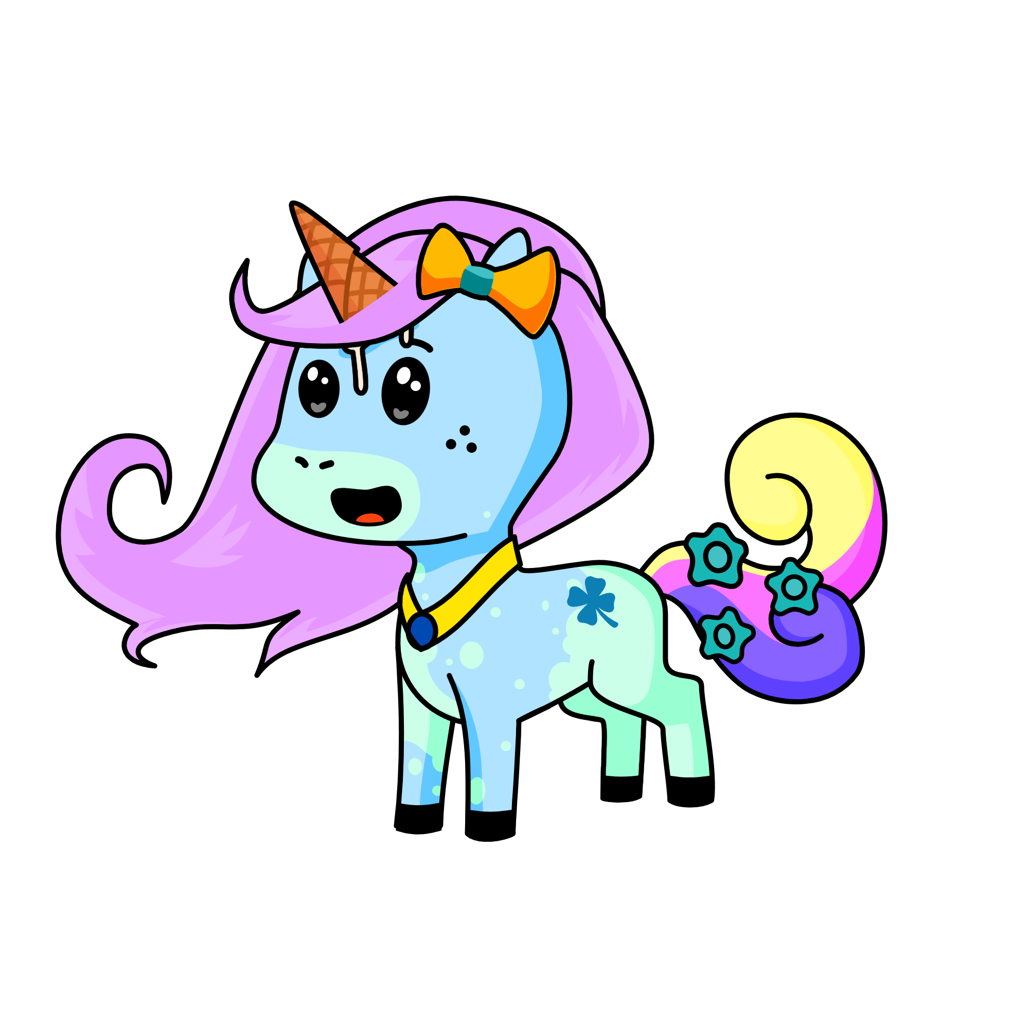 Ice Cream Perie, the unicorn