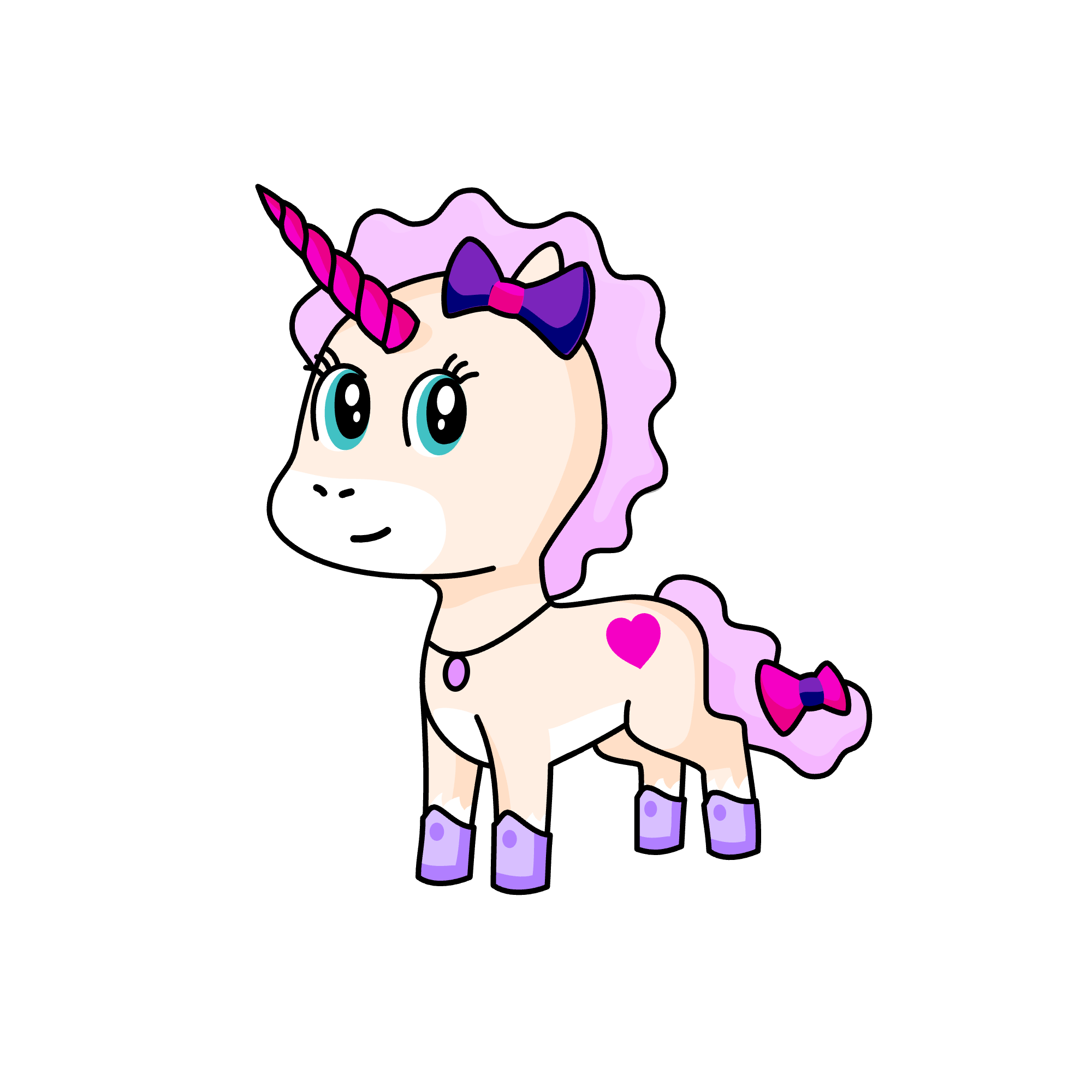 Effie, the unicorn