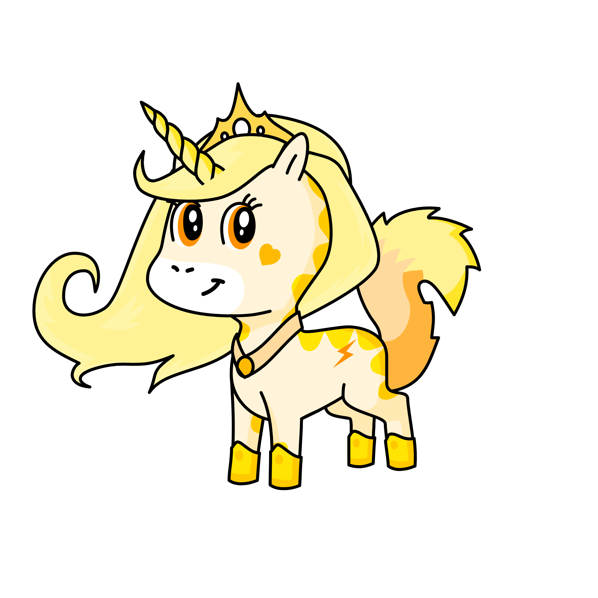 goldie, the unicorn