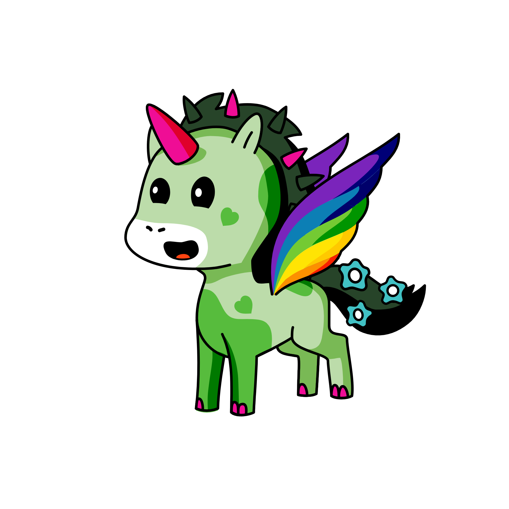 sailin, the unicorn