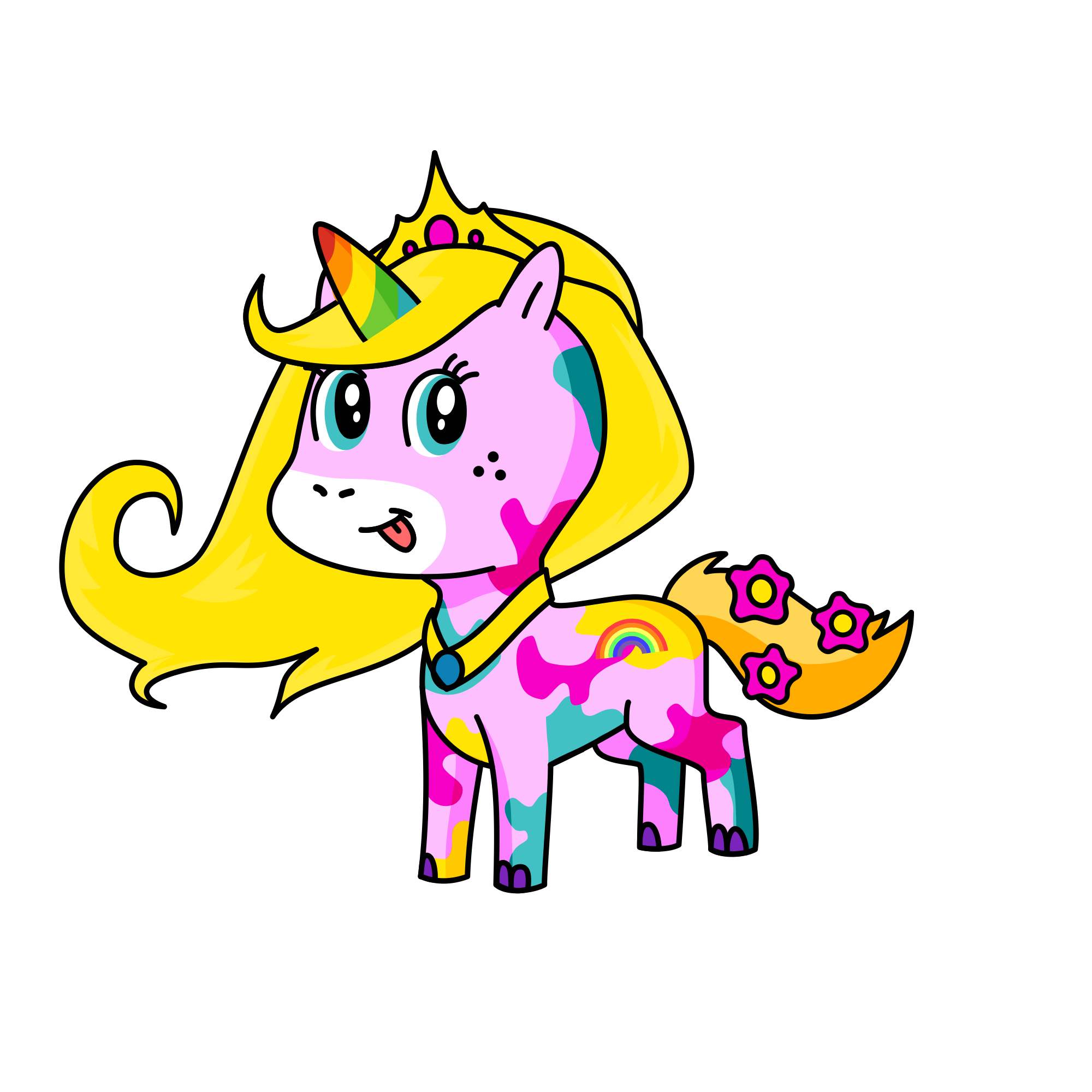 Dreamy , the unicorn