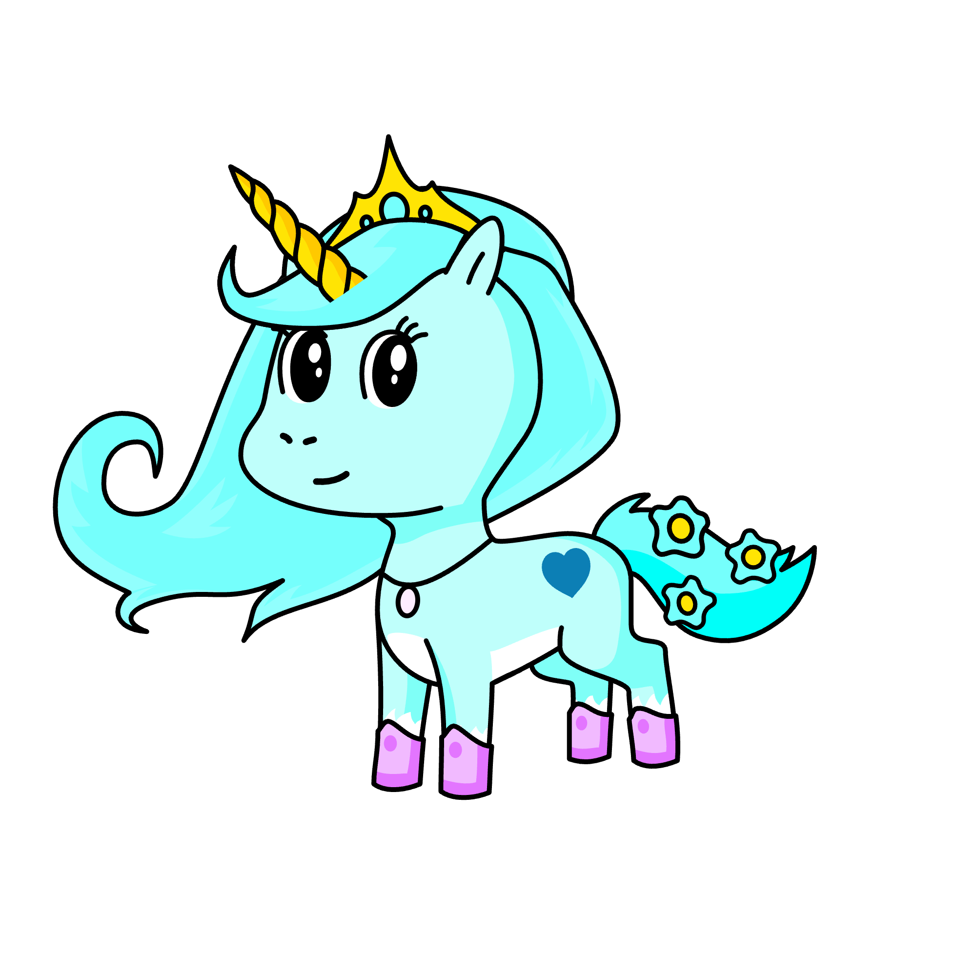 Elsa, the unicorn