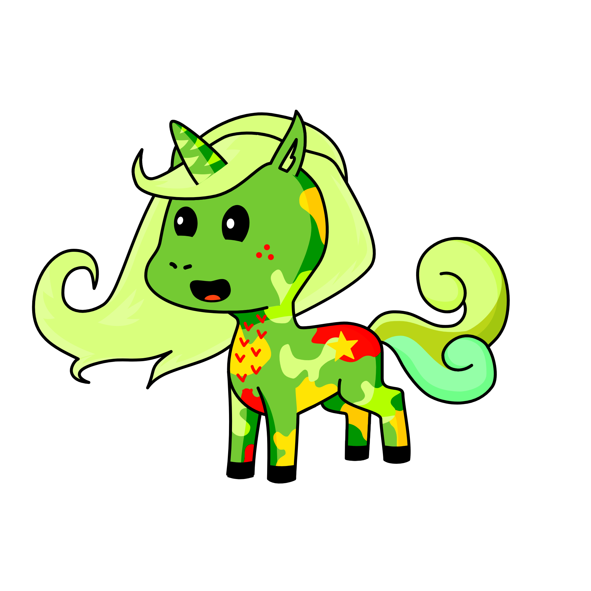 christmas star, the unicorn