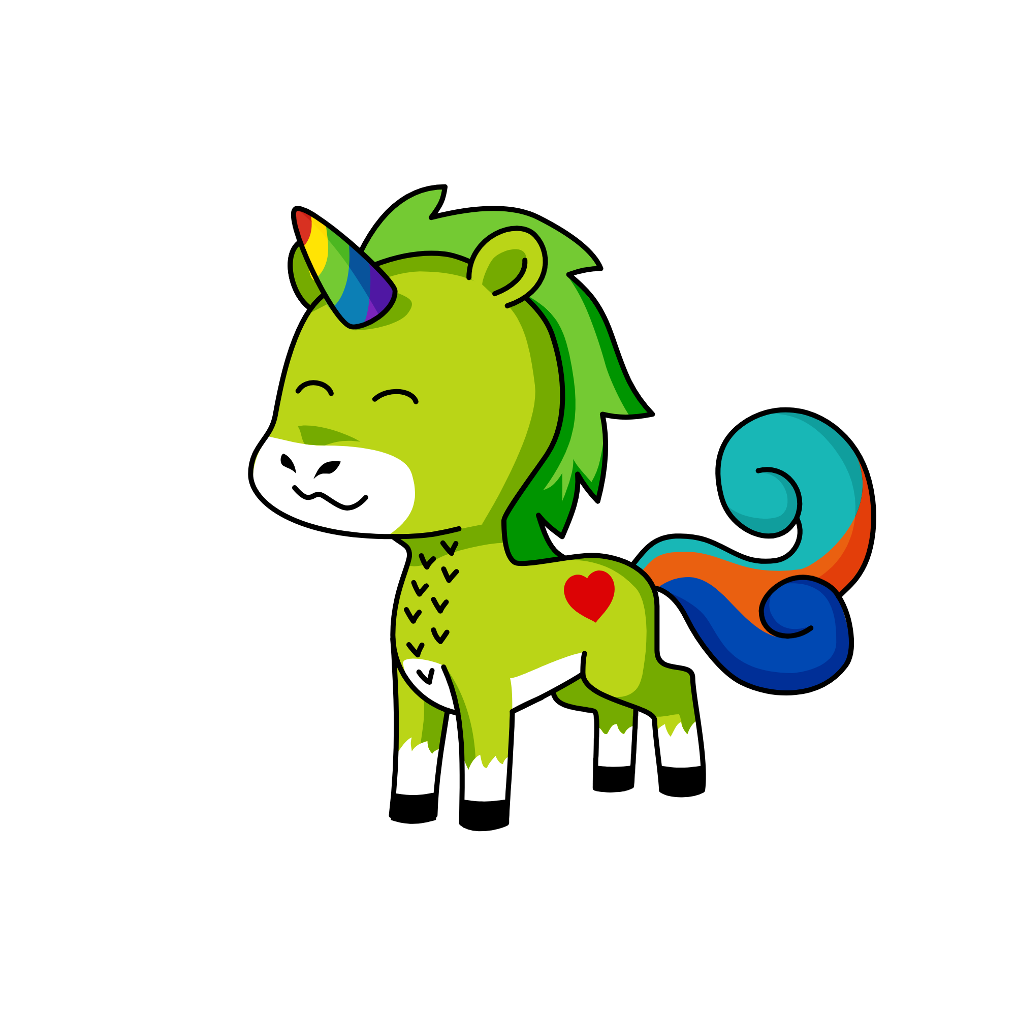 sailin, the unicorn