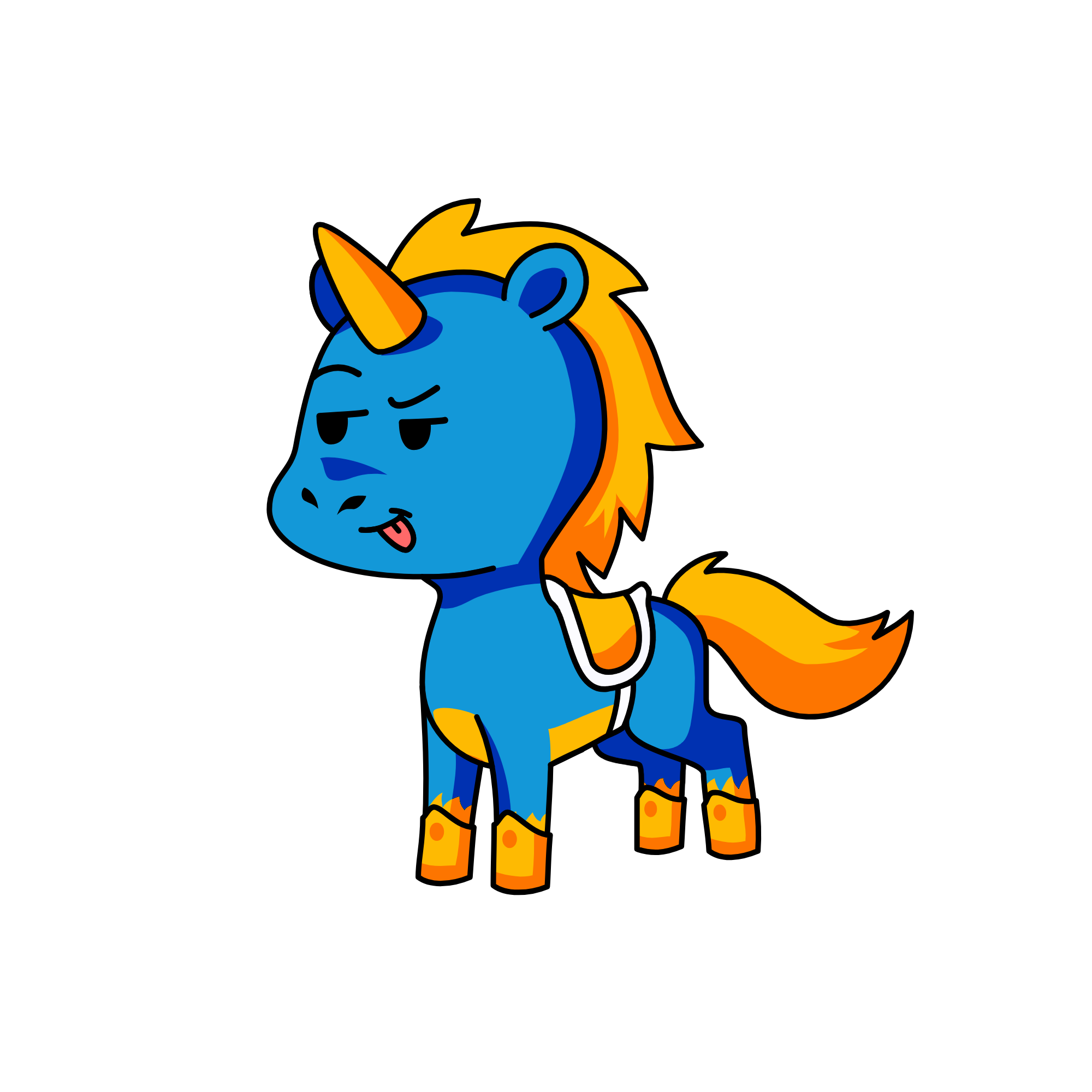 Flip, the unicorn