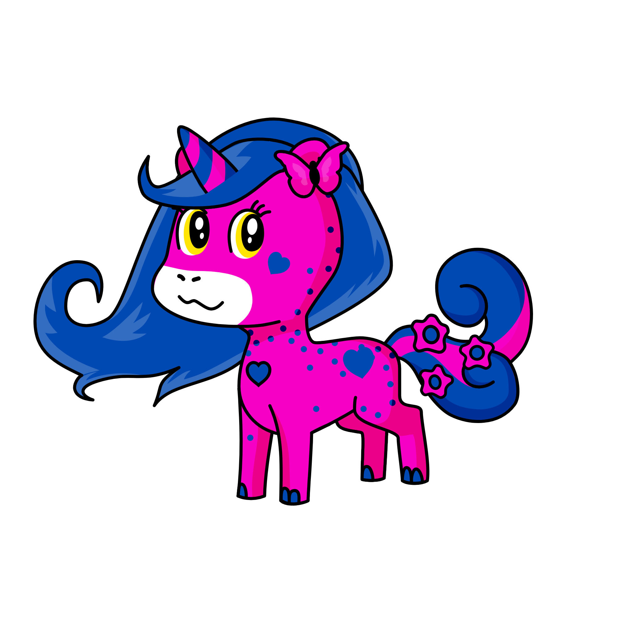 girlyuwu, the unicorn