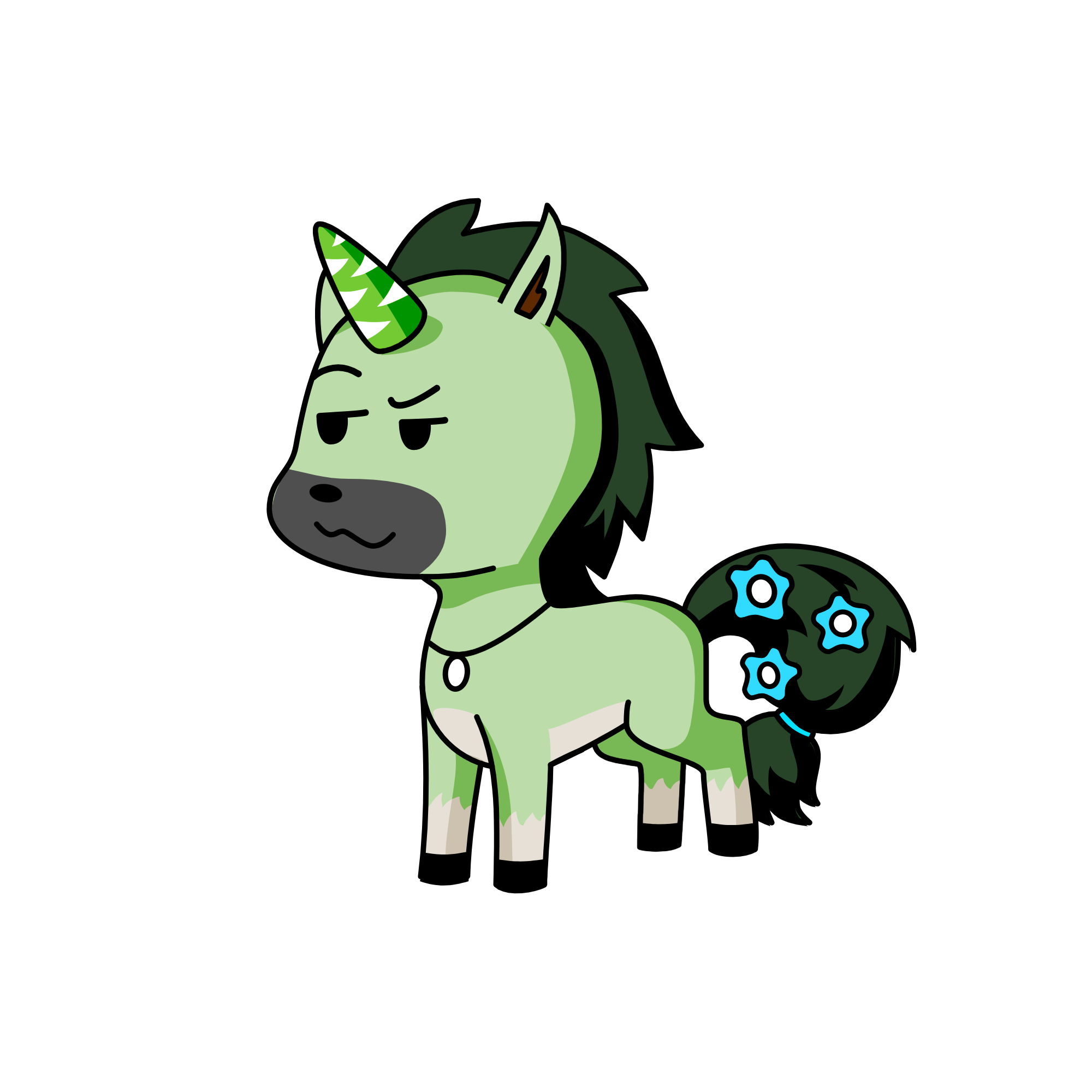lucky, the unicorn