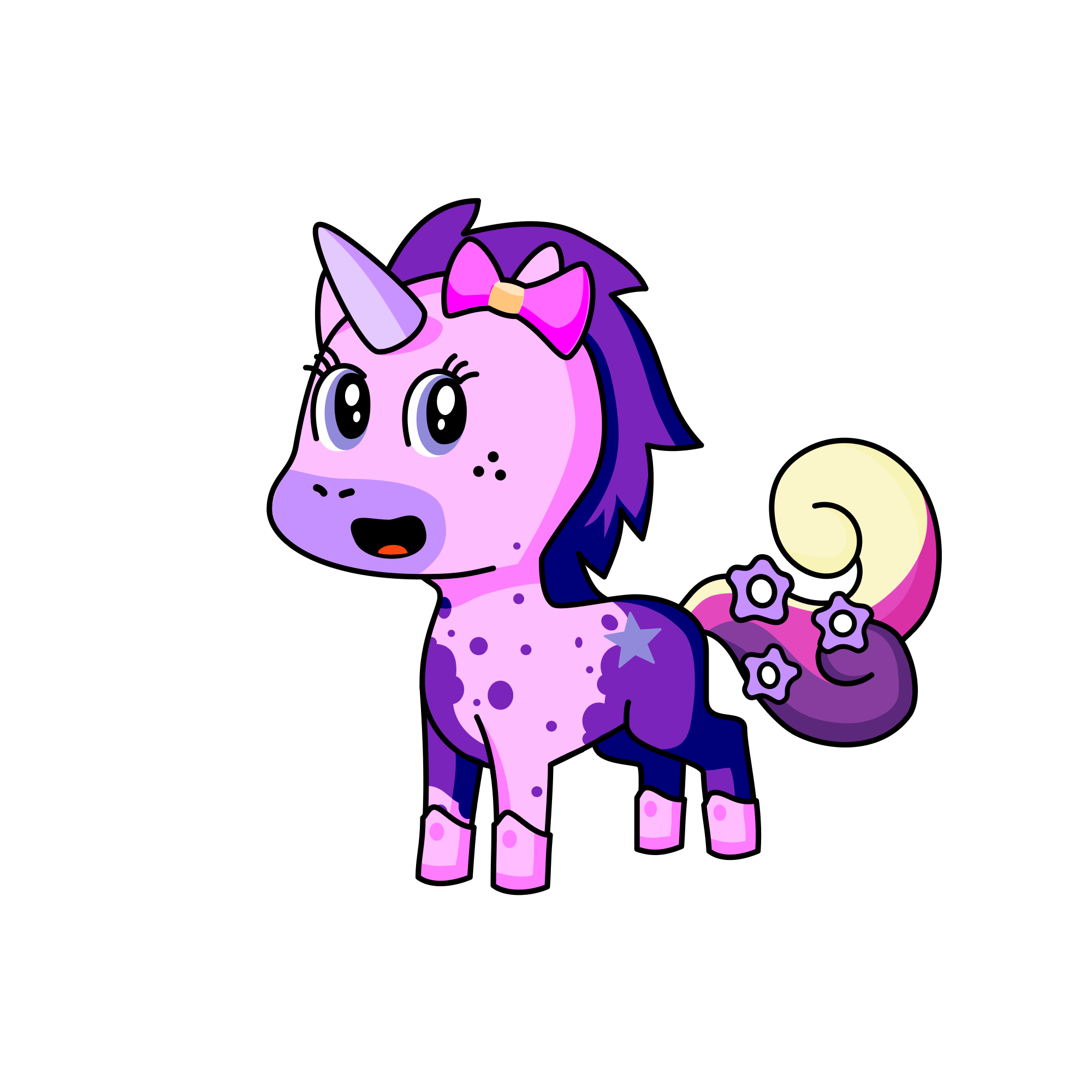 Princess Angel, the unicorn