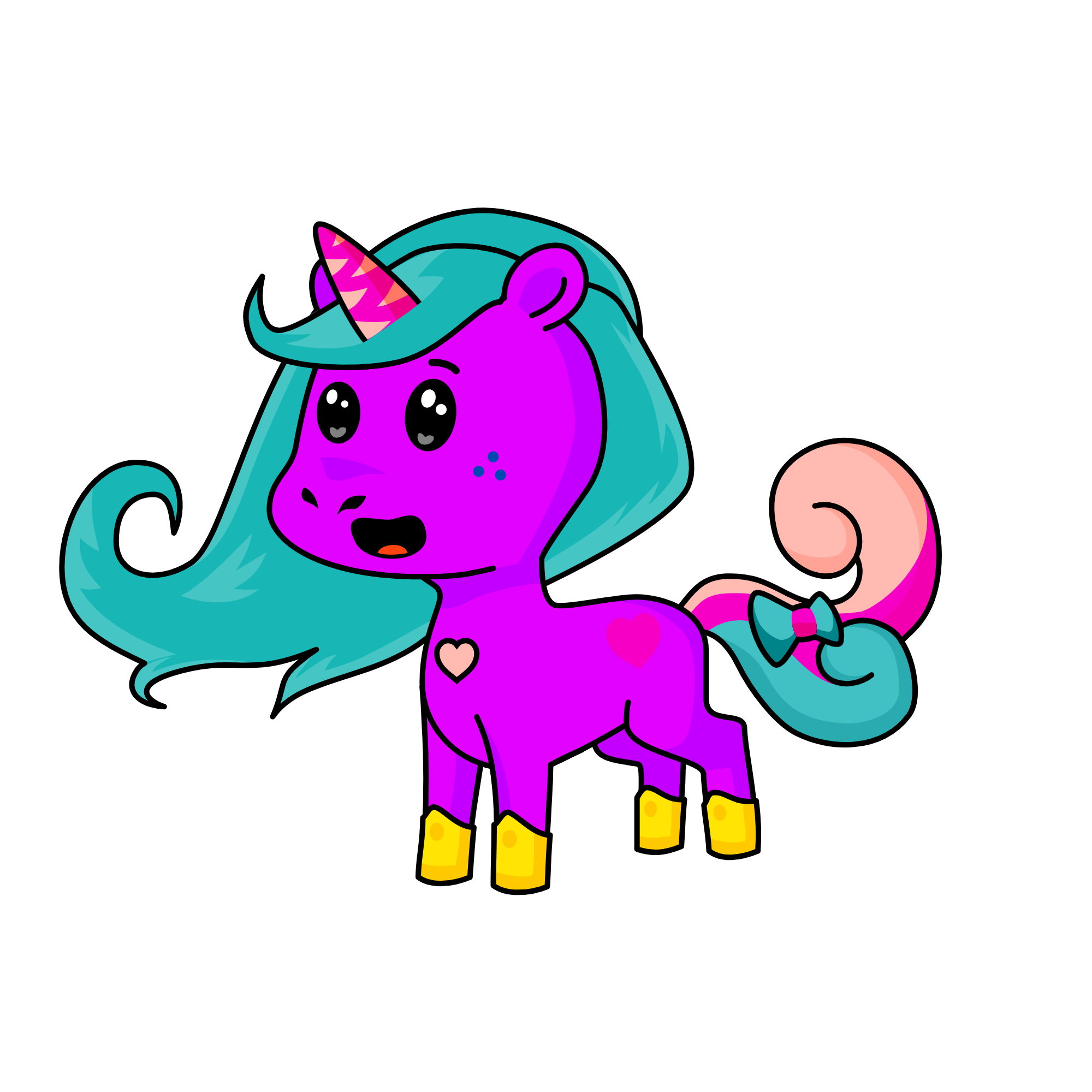 cutie#👑 , the unicorn