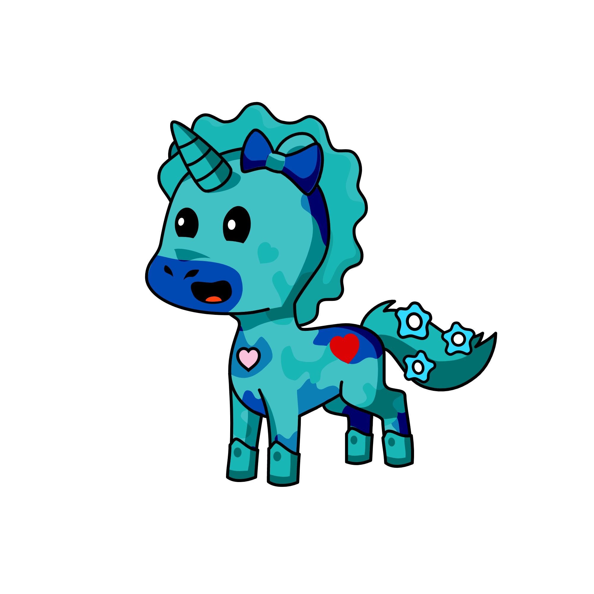 Sky, the unicorn
