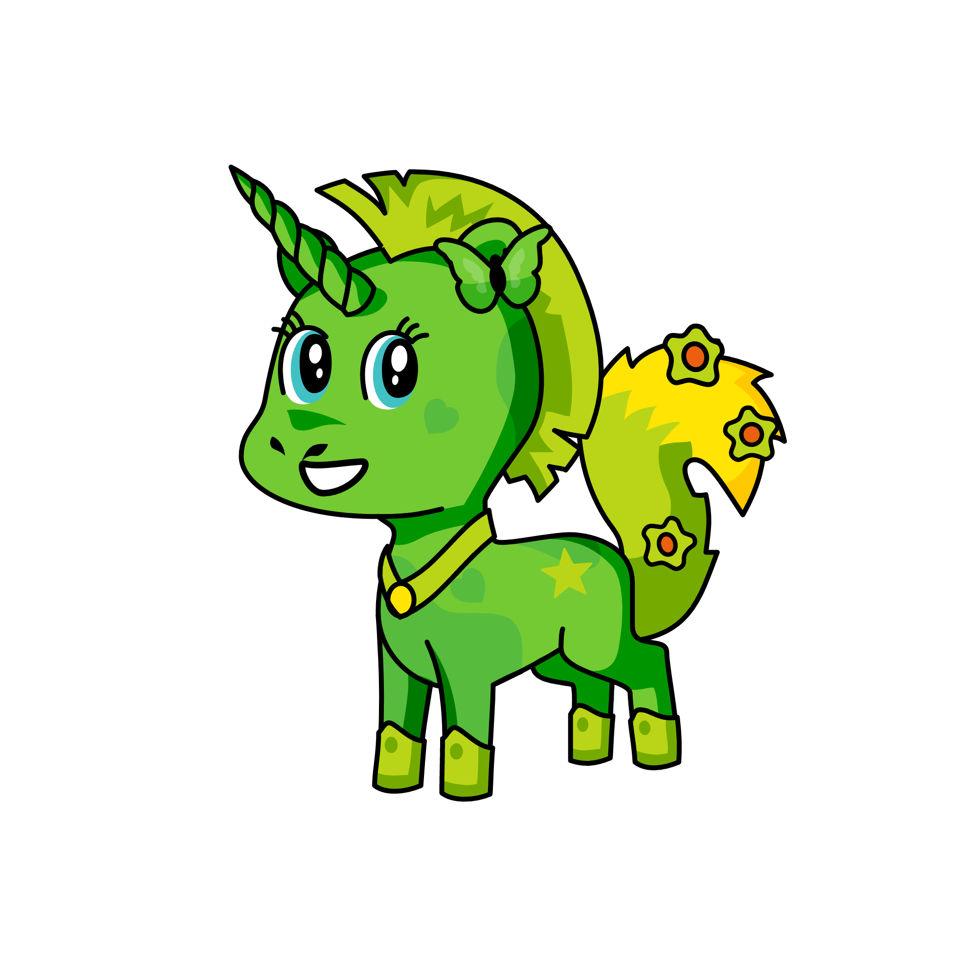 Vine, the unicorn