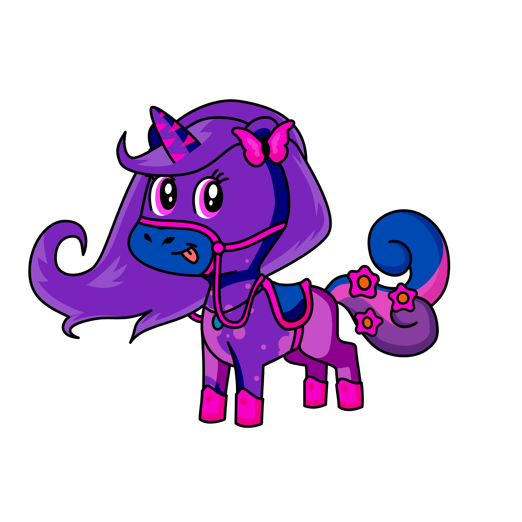 Galaxy, the unicorn