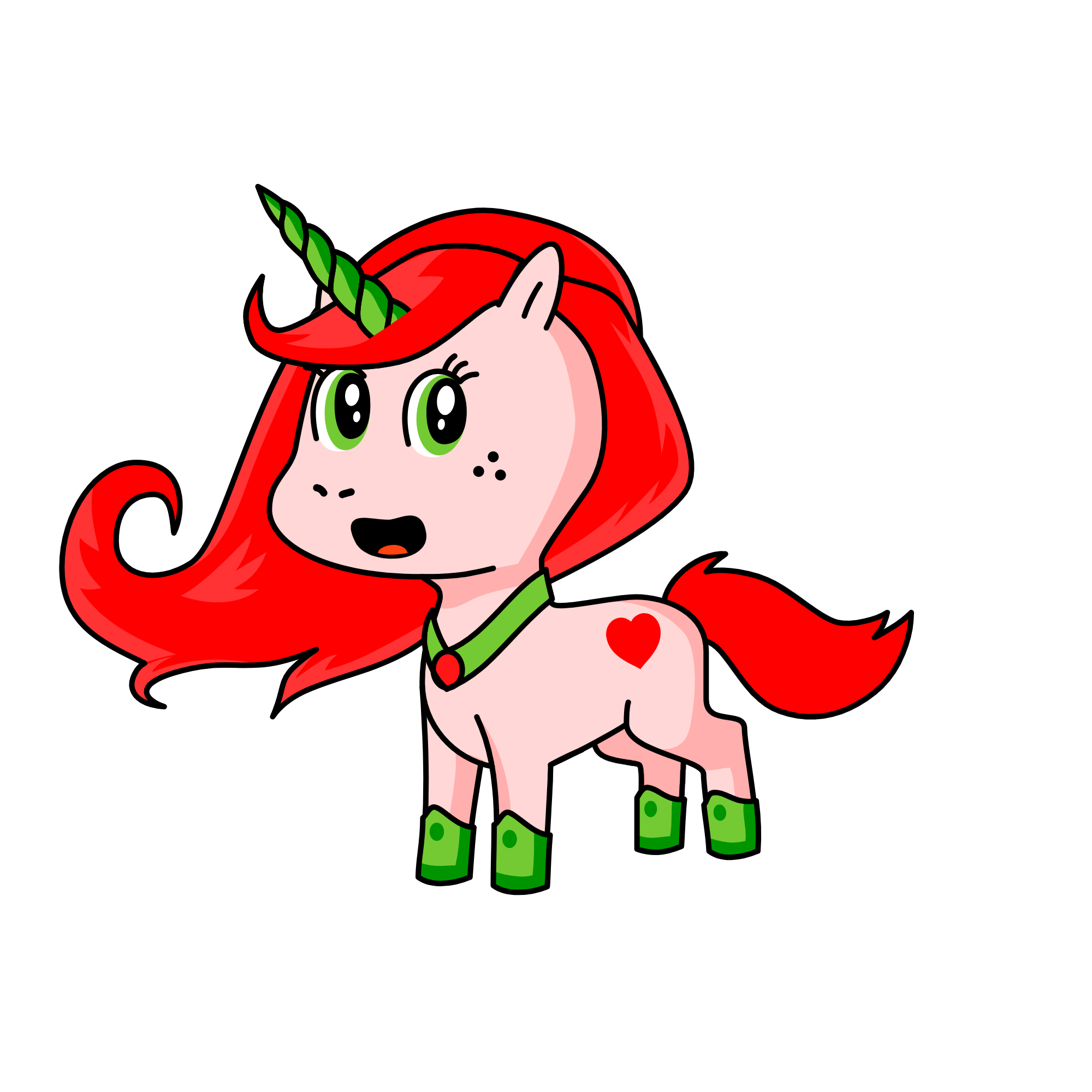 holly, the unicorn