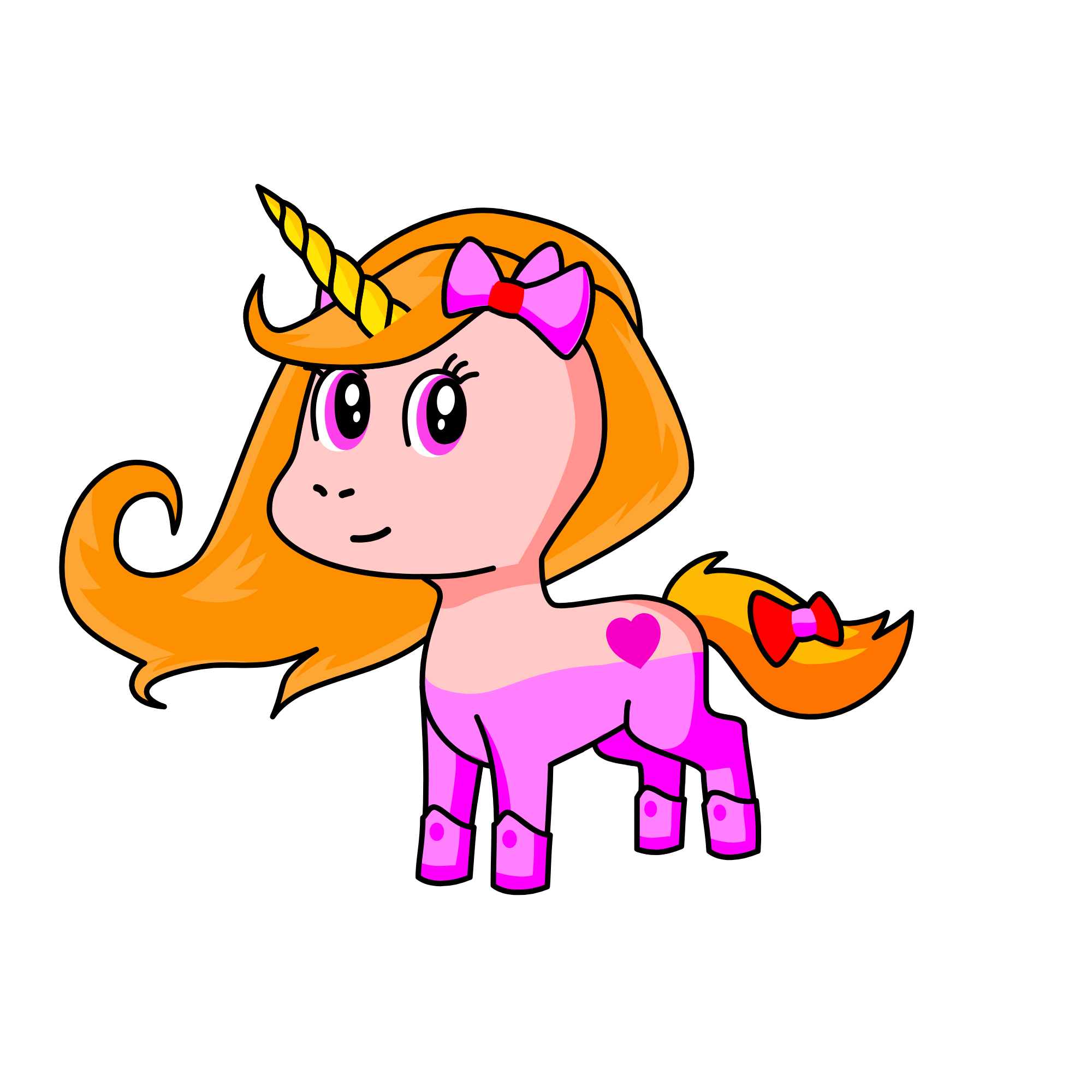 blossom, the unicorn