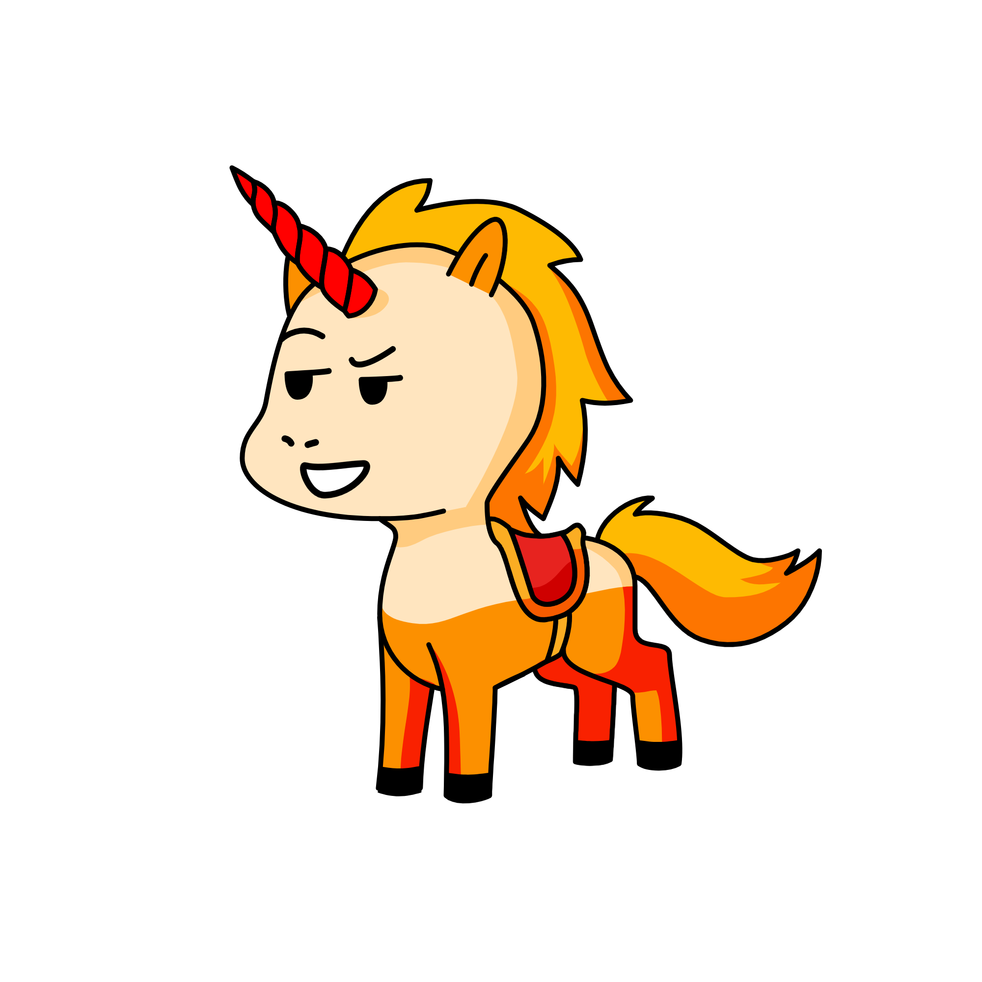 brick, the unicorn