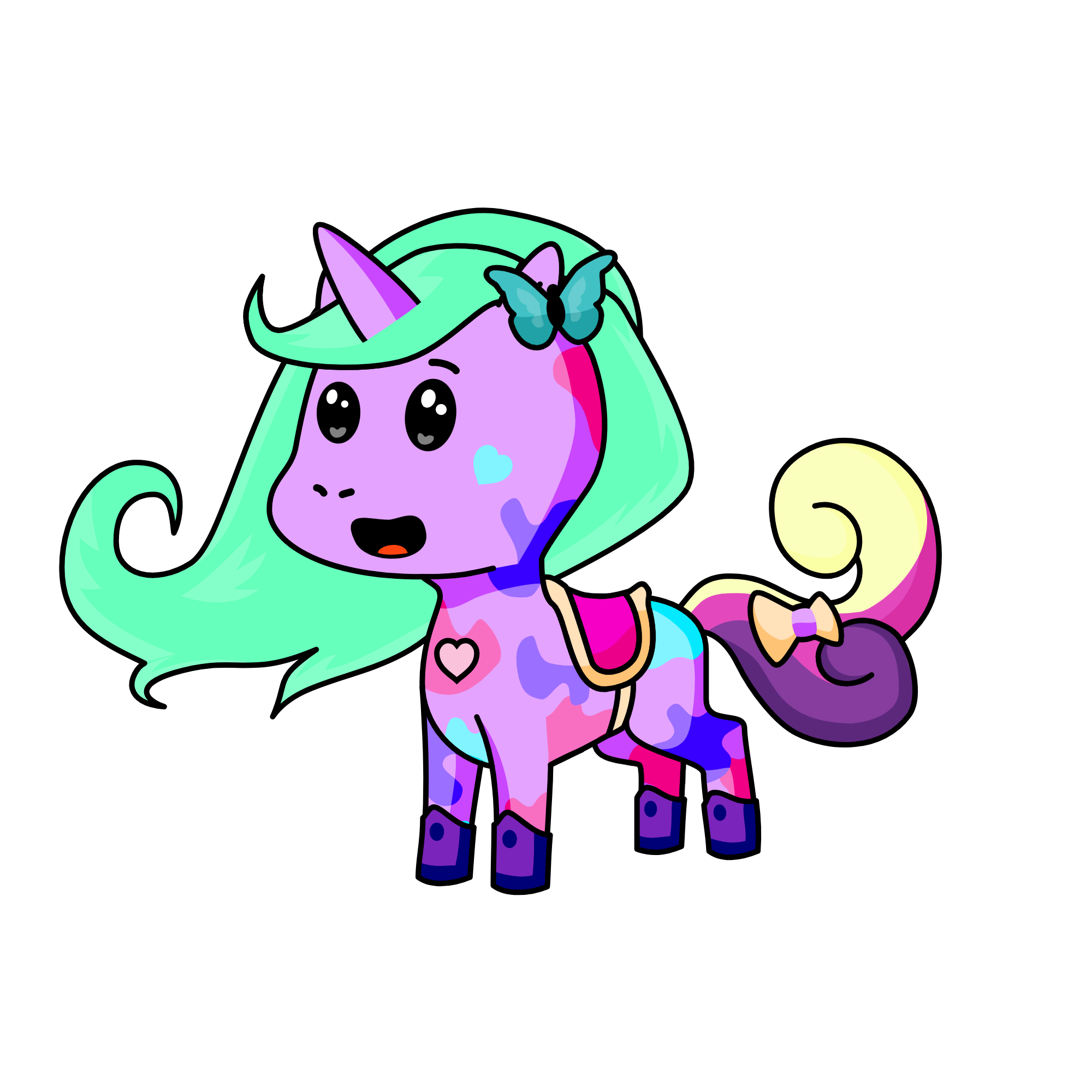 cutie , the unicorn