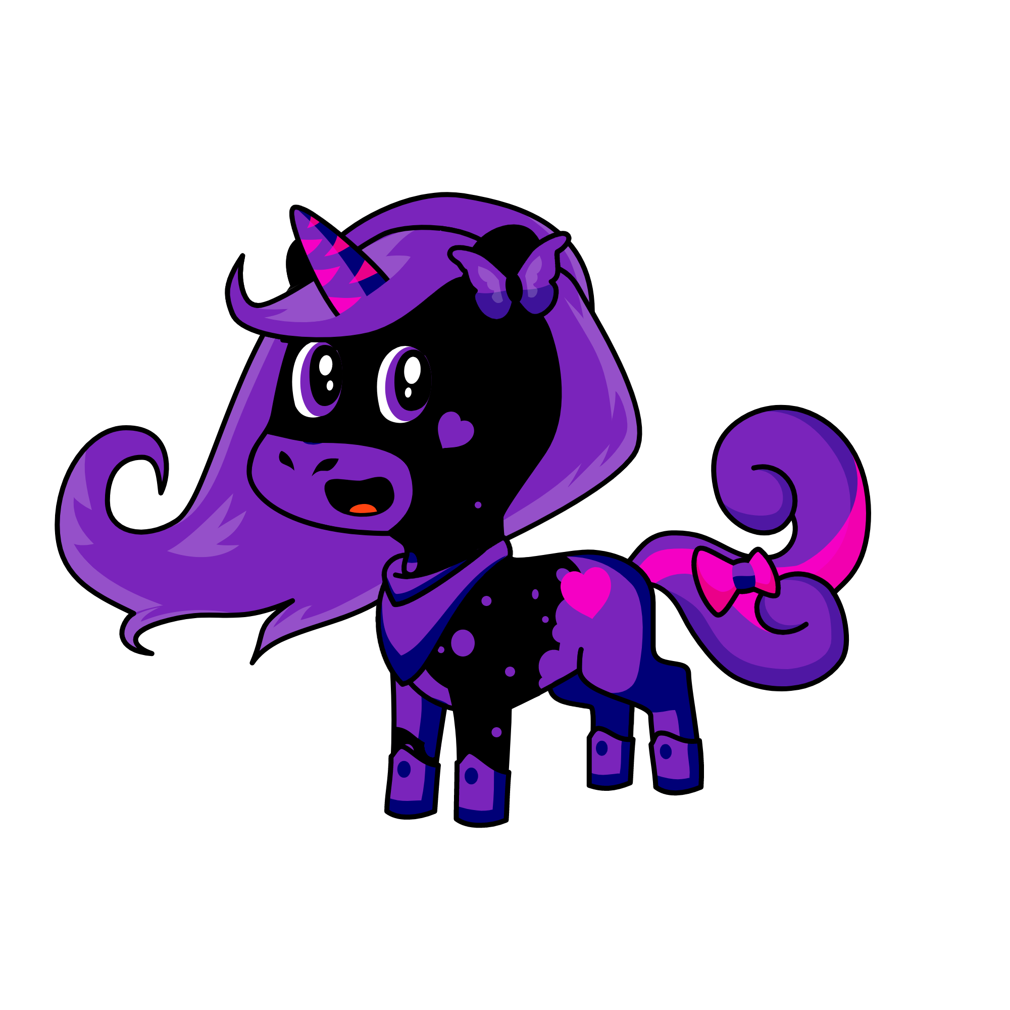 Night, the unicorn